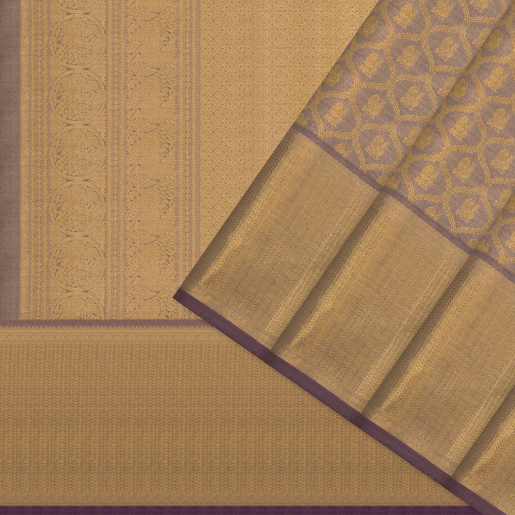 Kanakavalli Kanjivaram Silk Sari 25-110-HS001-02403 - Cover View