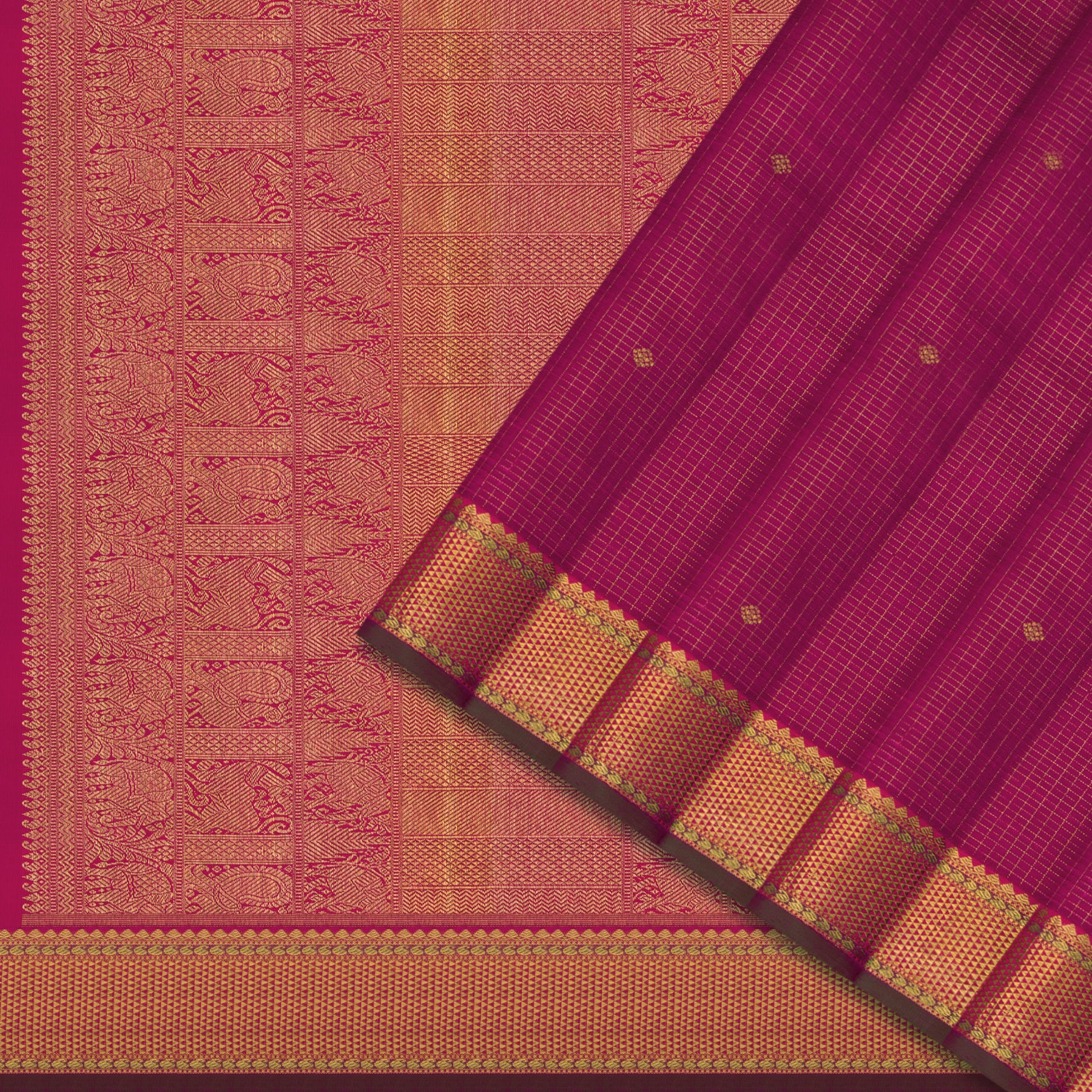 Kanakavalli Kanjivaram Silk Sari 25-110-HS001-02431 - Cover View