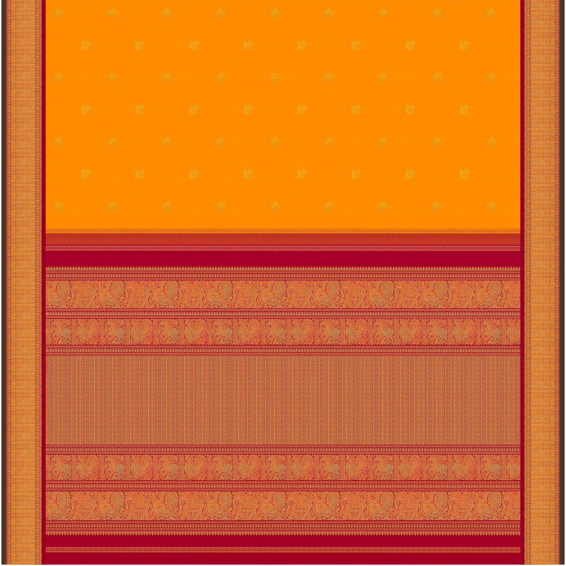 Kanakavalli Kanjivaram Silk Sari 25-110-HS001-02443 - Full View