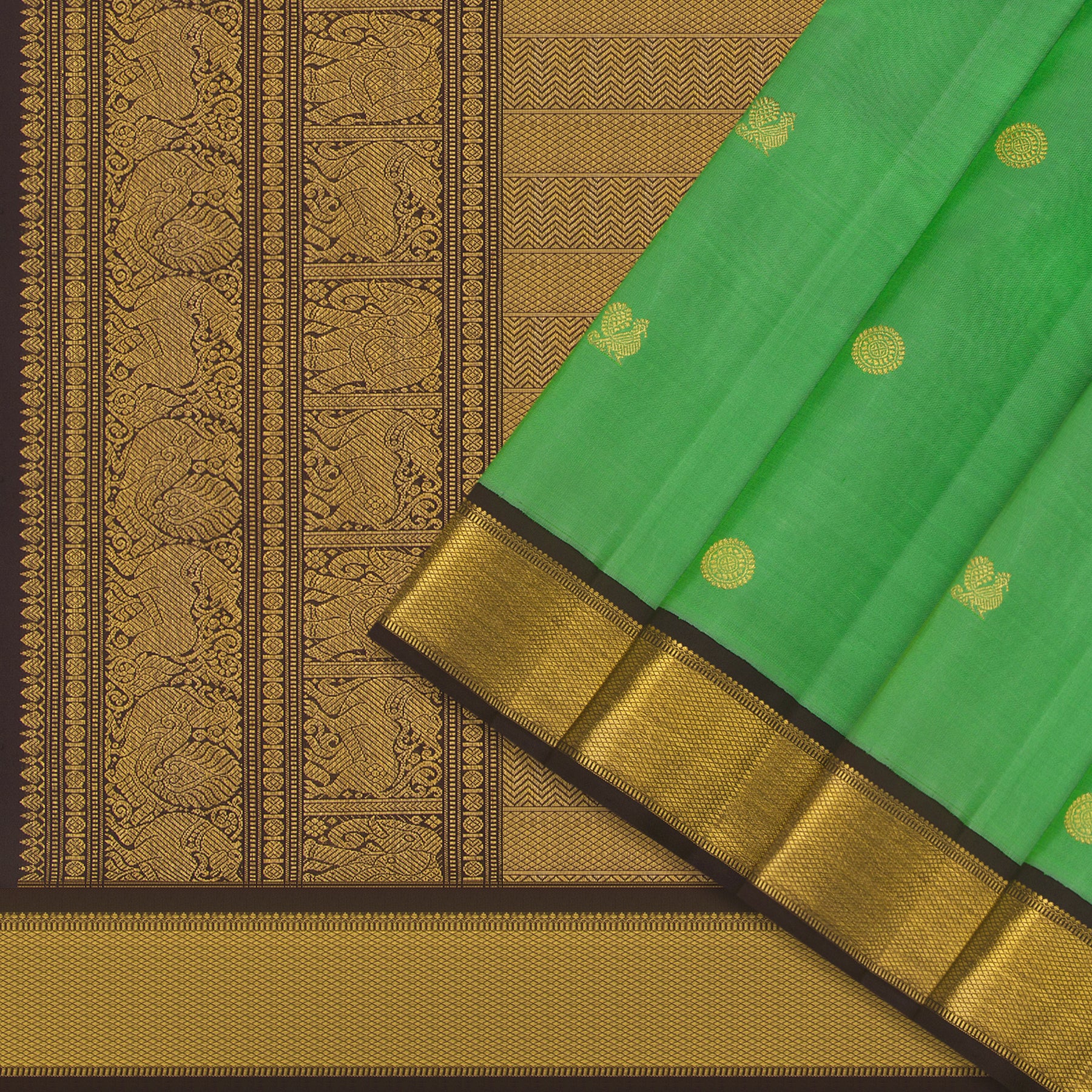 Kanakavalli Kanjivaram Silk Sari 25-110-HS001-02444 - Cover View
