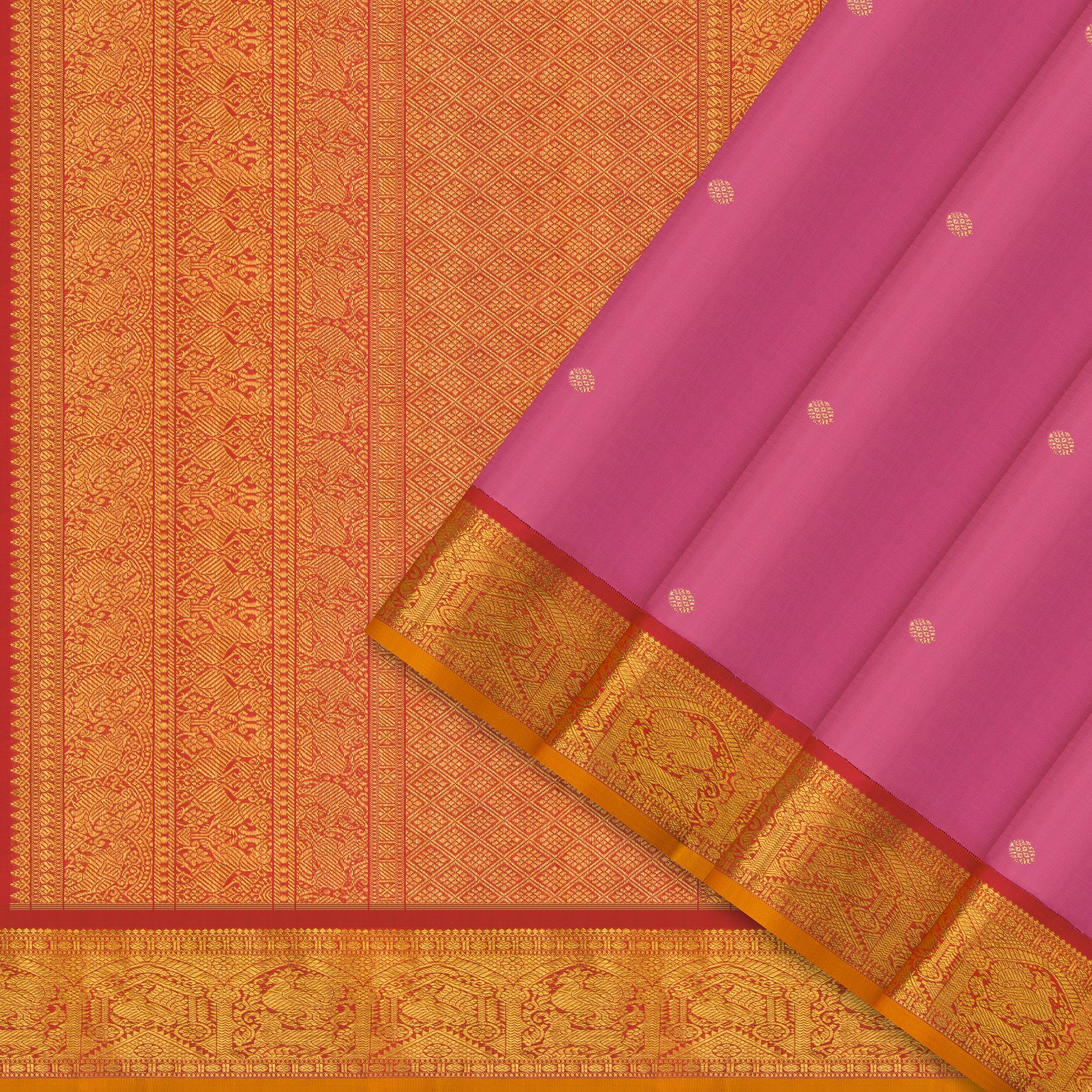 Kanakavalli Kanjivaram Silk Sari 25-110-HS001-02448 - Cover View
