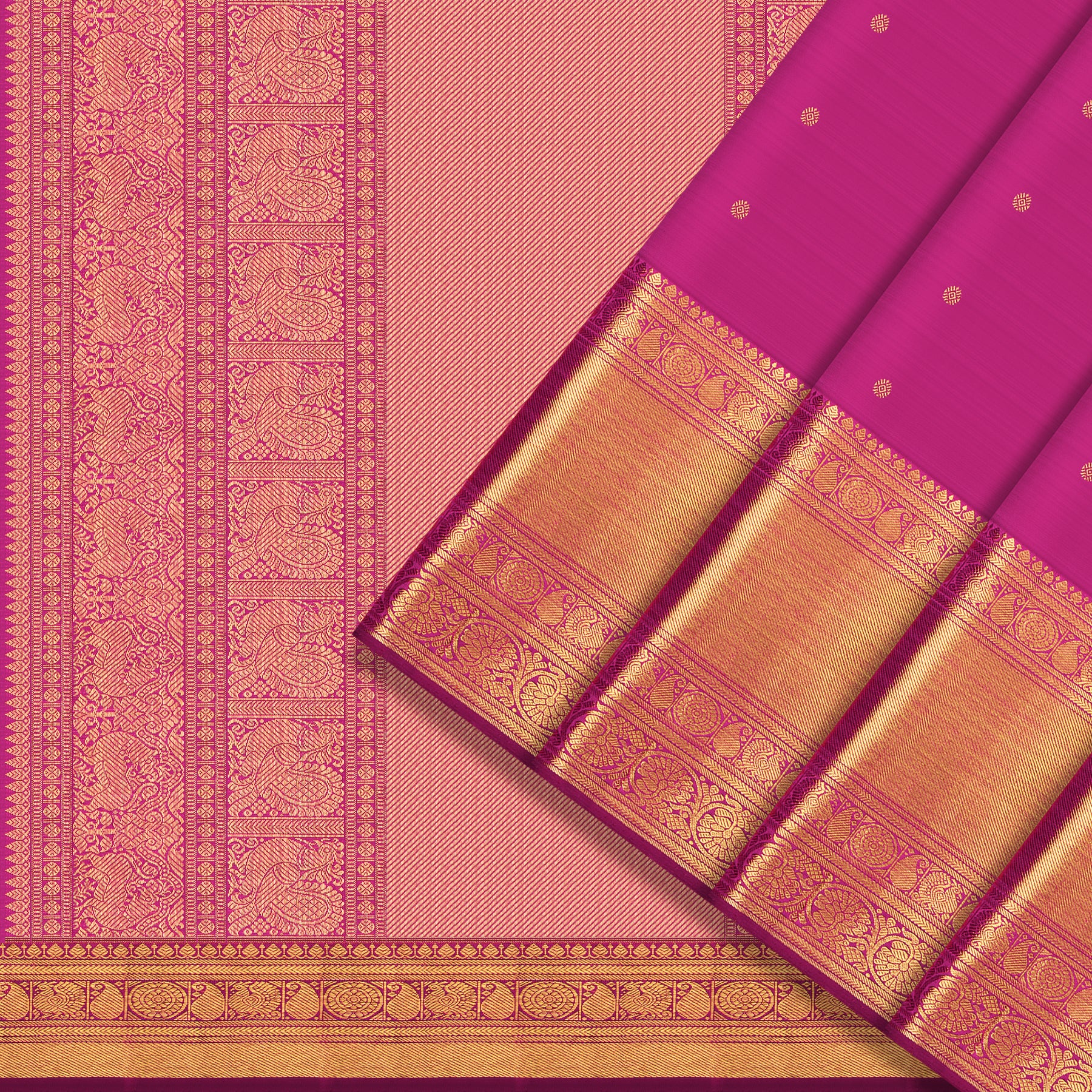 Kanakavalli Kanjivaram Silk Sari 25-110-HS001-02455 - Cover View