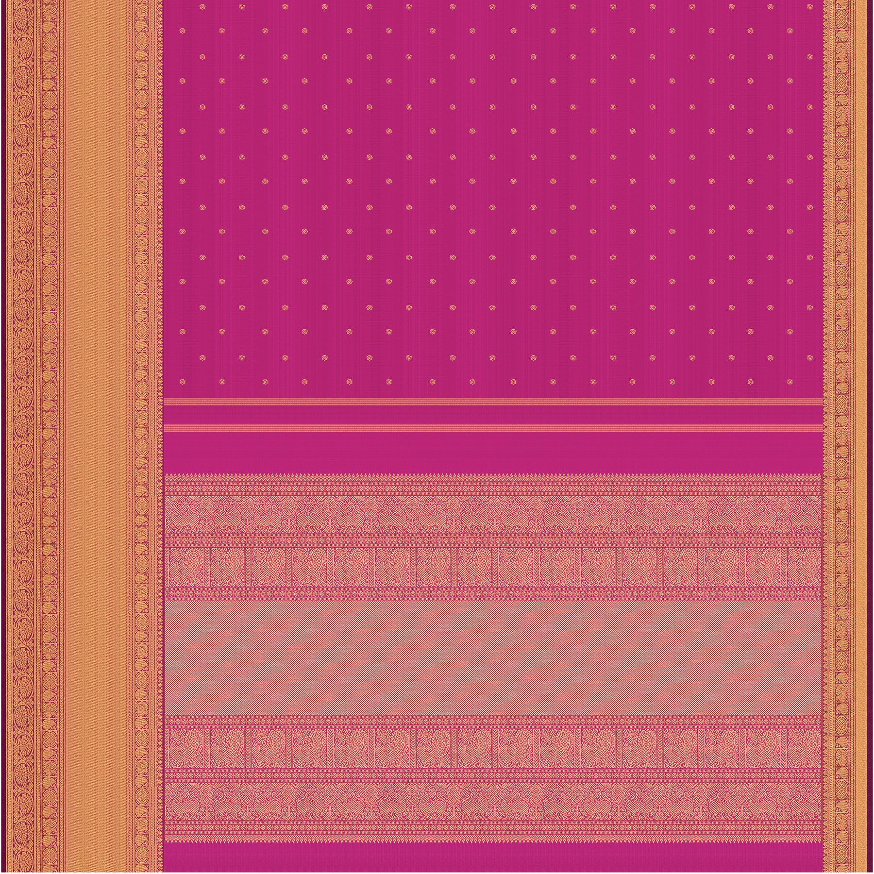 Kanakavalli Kanjivaram Silk Sari 25-110-HS001-02455 - Full View