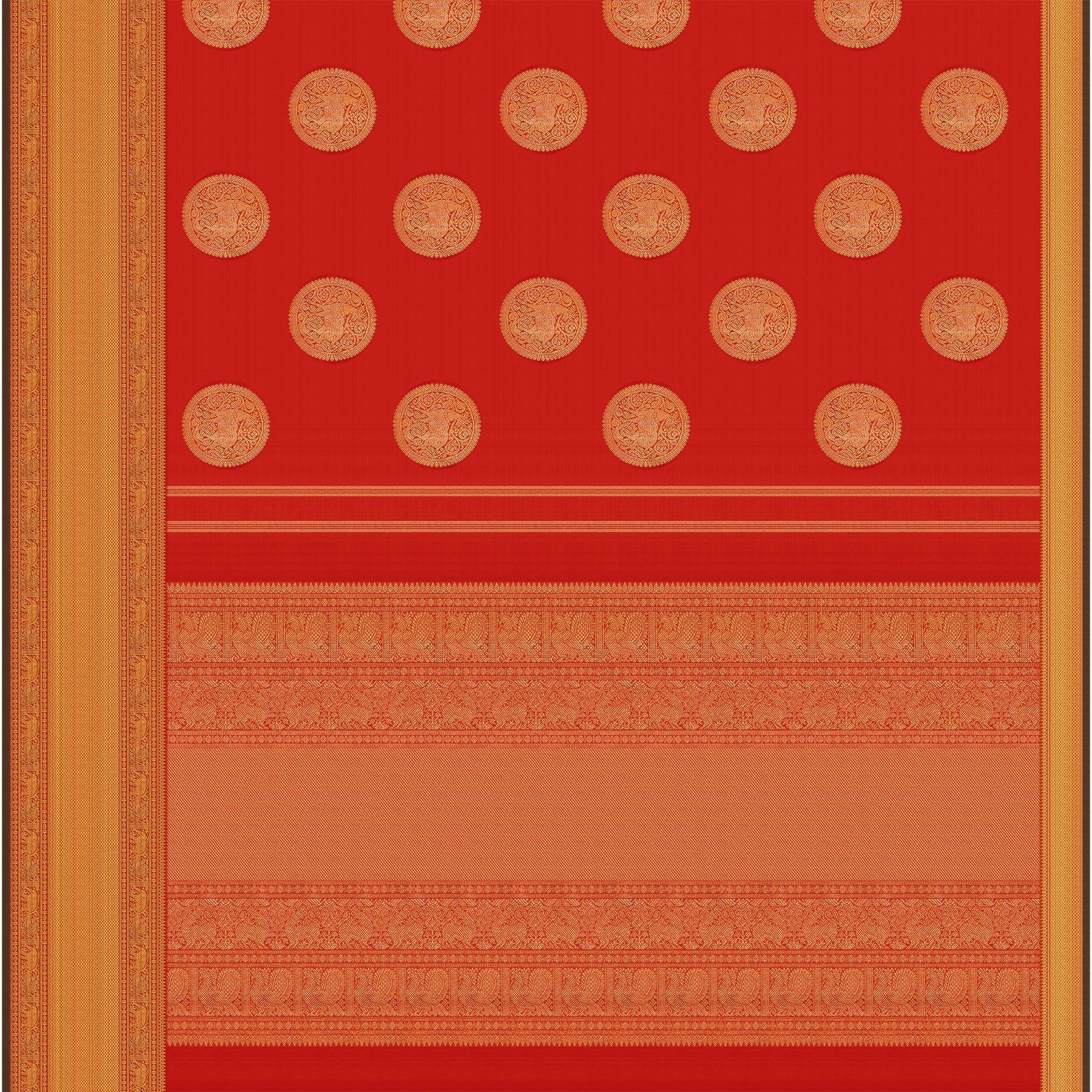 Kanakavalli Kanjivaram Silk Sari 25-110-HS001-02458 - Full View