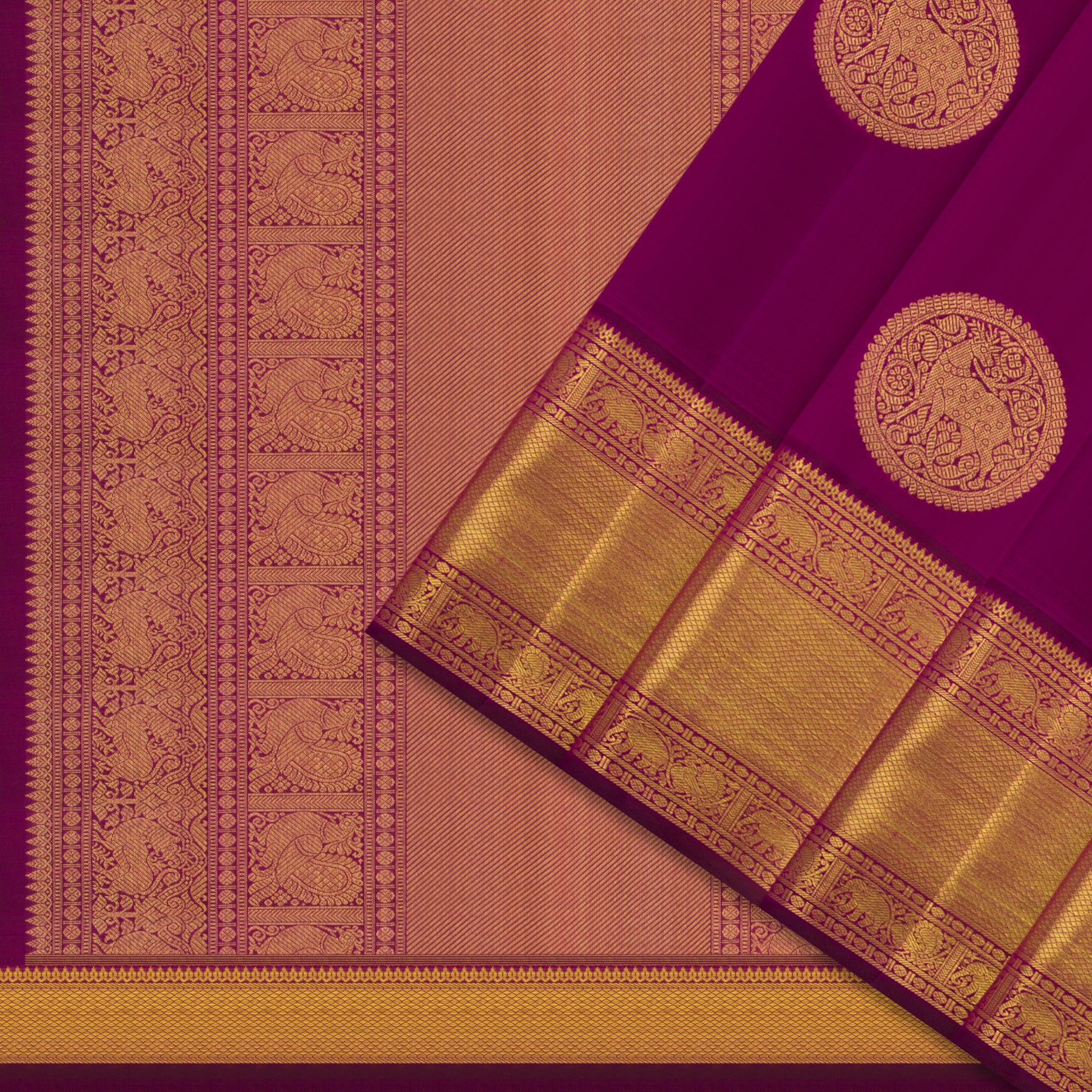 Kanakavalli Kanjivaram Silk Sari 25-110-HS001-02459 - Cover View