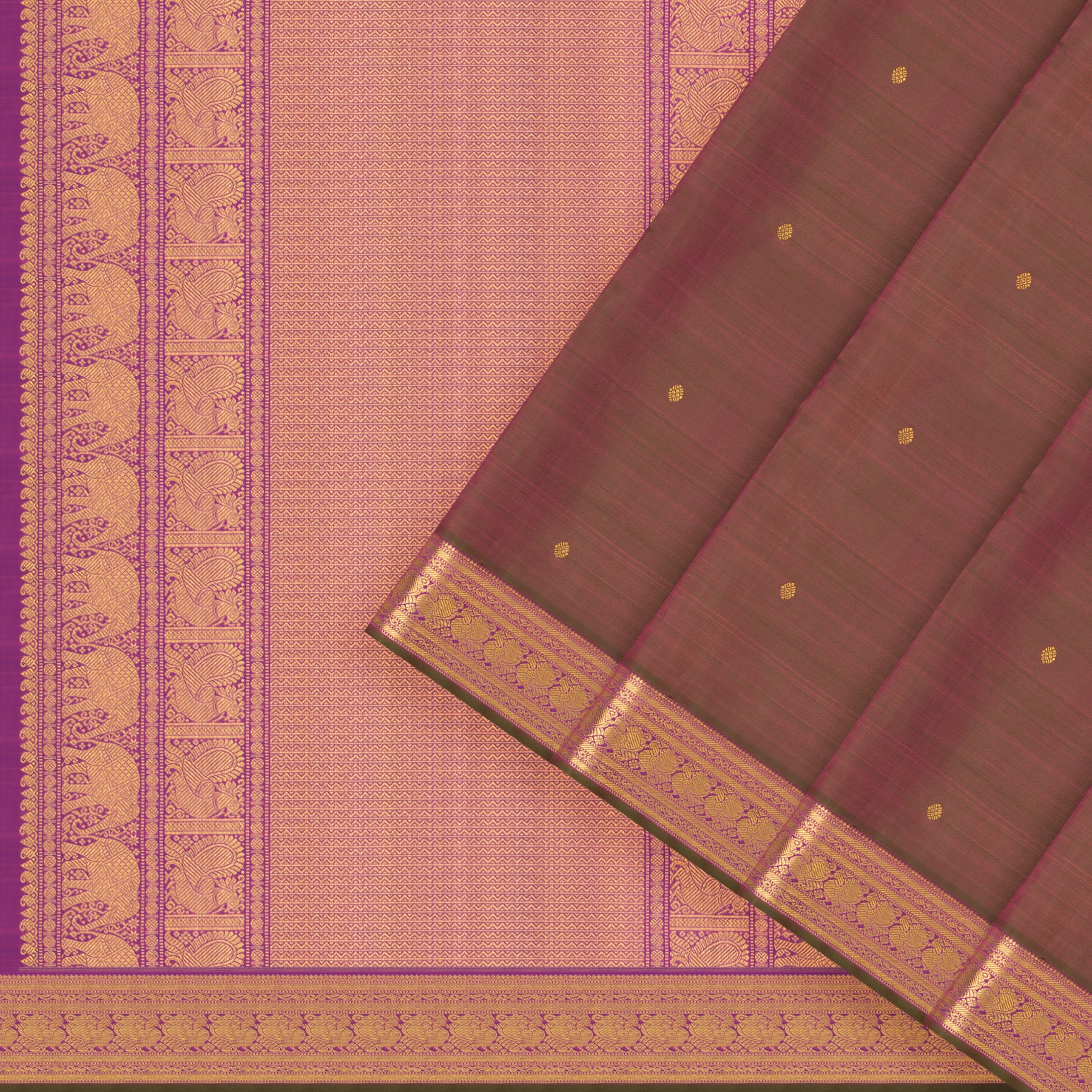 Kanakavalli Kanjivaram Silk Sari 25-110-HS001-02471 - Cover View