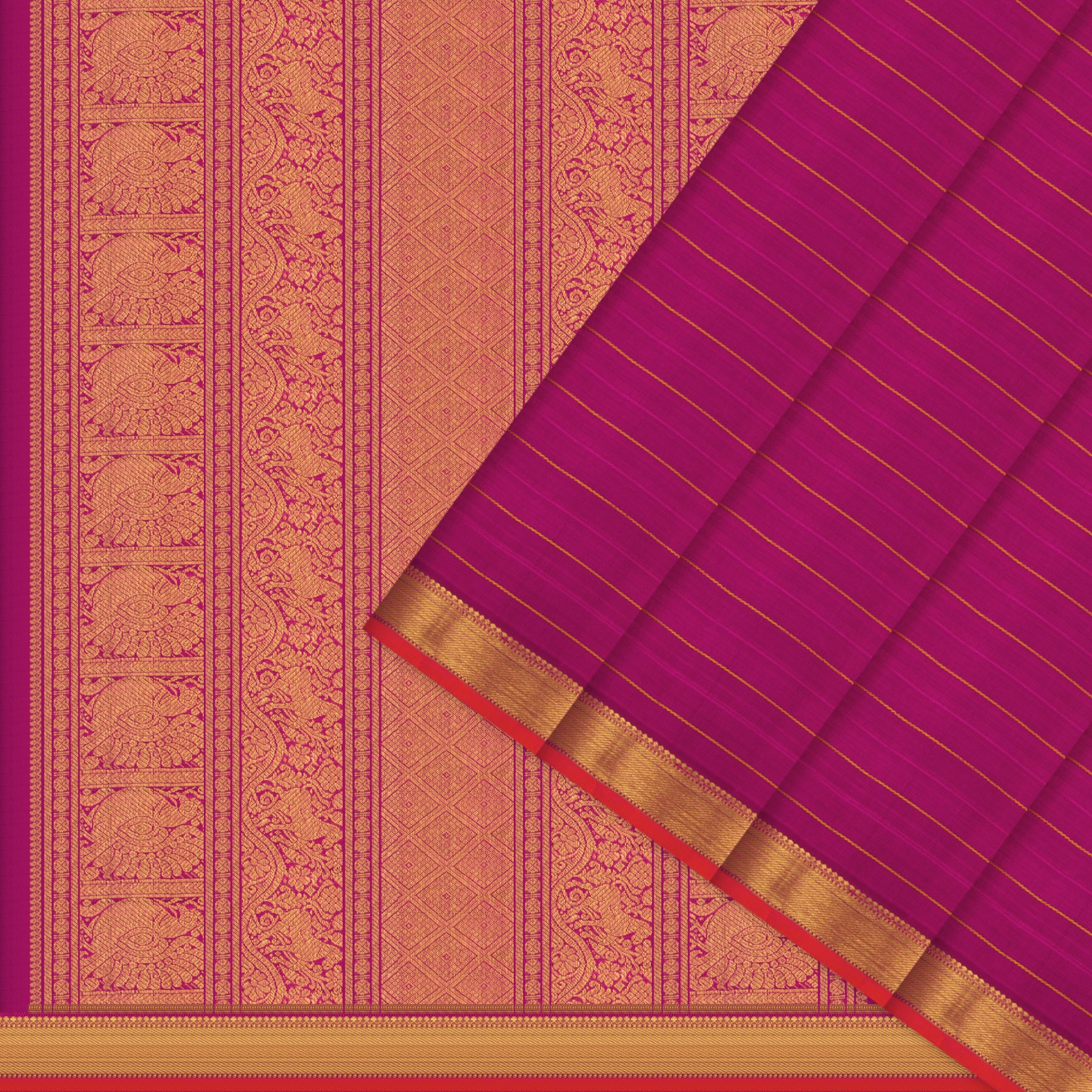 Kanakavalli Kanjivaram Silk Sari 25-110-HS001-02480 - Cover View