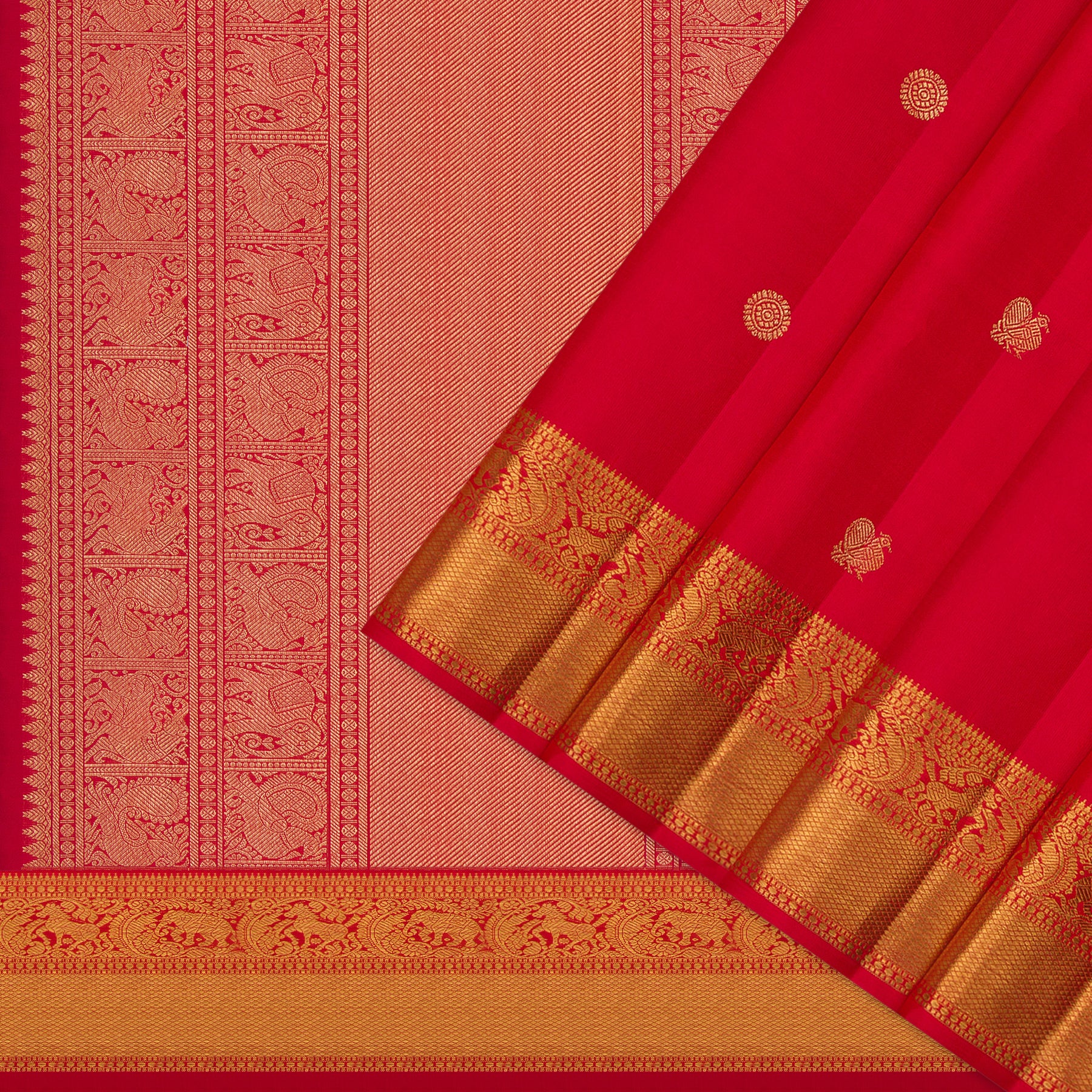 Kanakavalli Kanjivaram Silk Sari 25-110-HS001-02952 - Cover View