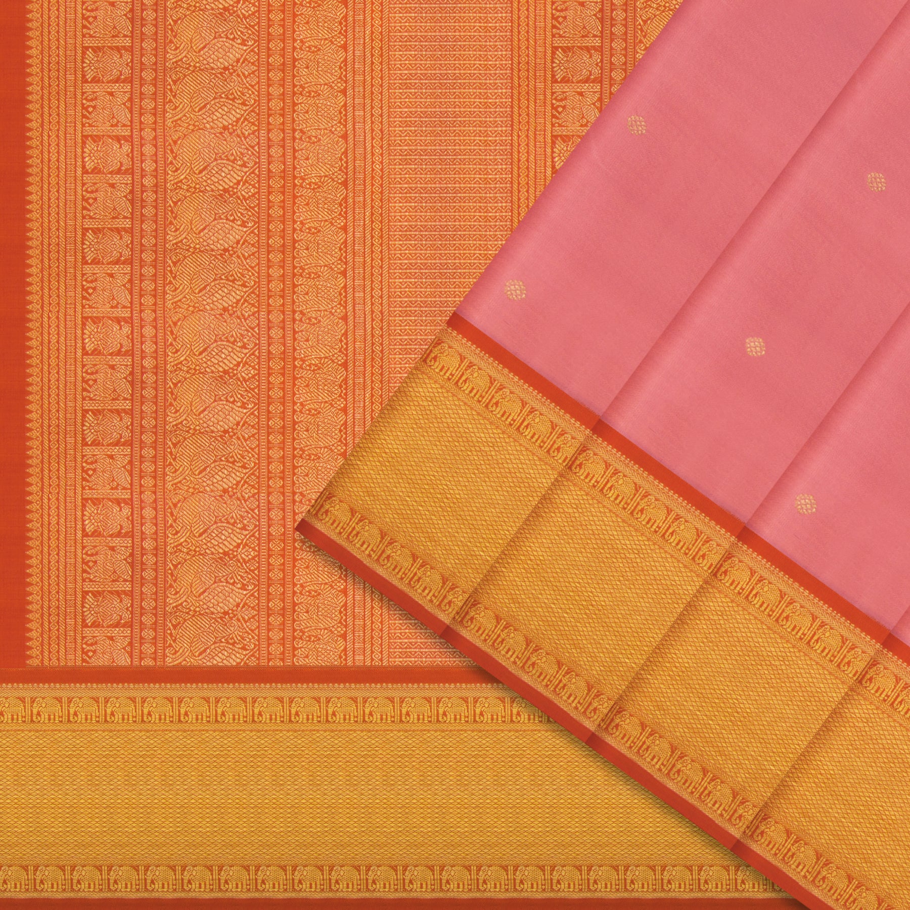 Kanakavalli Kanjivaram Silk Sari 25-110-HS001-02961 - Cover View