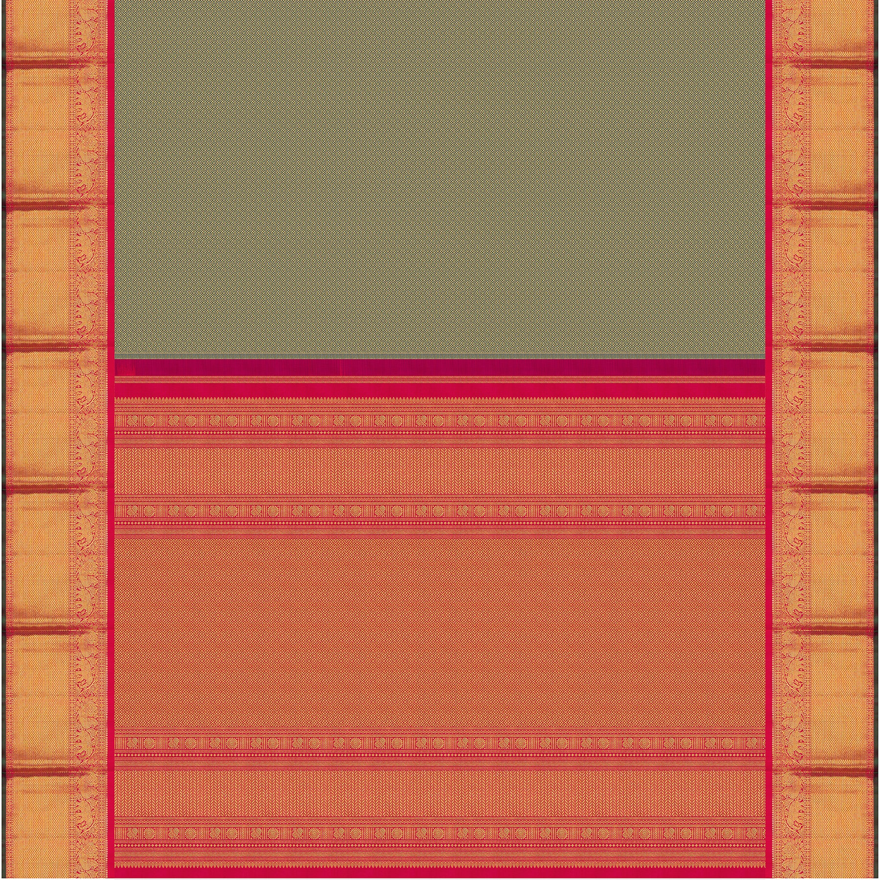 Kanakavalli Kanjivaram Silk Sari 25-110-HS001-03889 - Full View