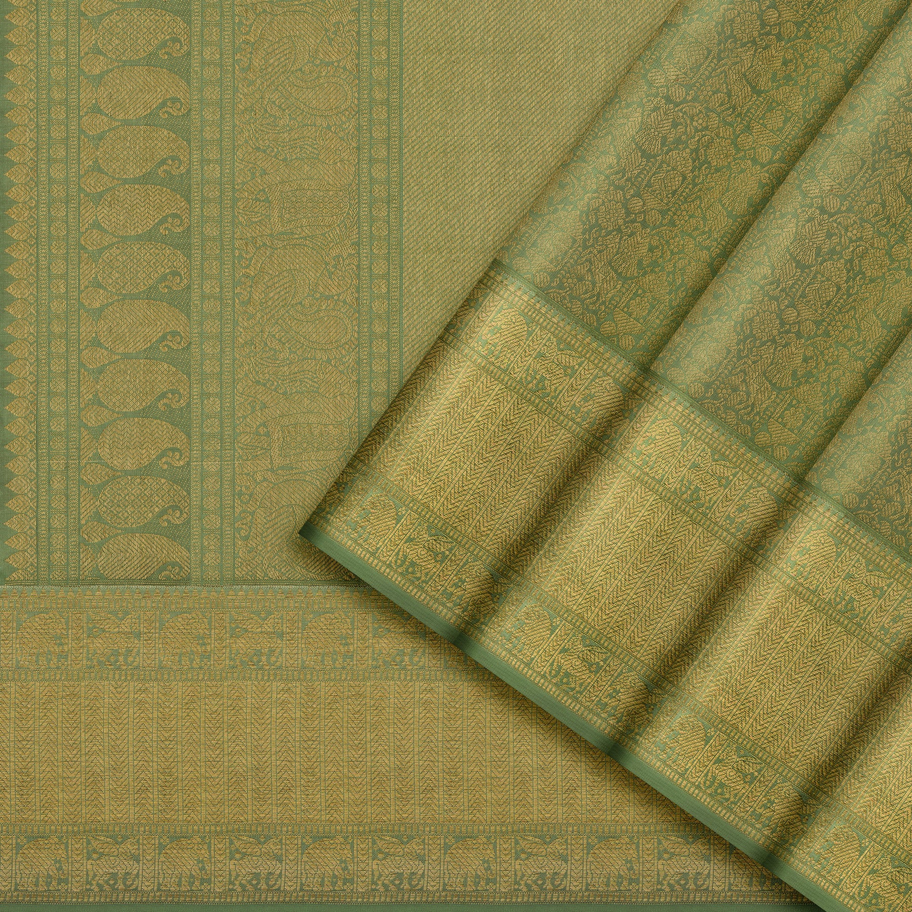 Kanakavalli Kanjivaram Silk Sari 25-110-HS001-03894 - Cover View