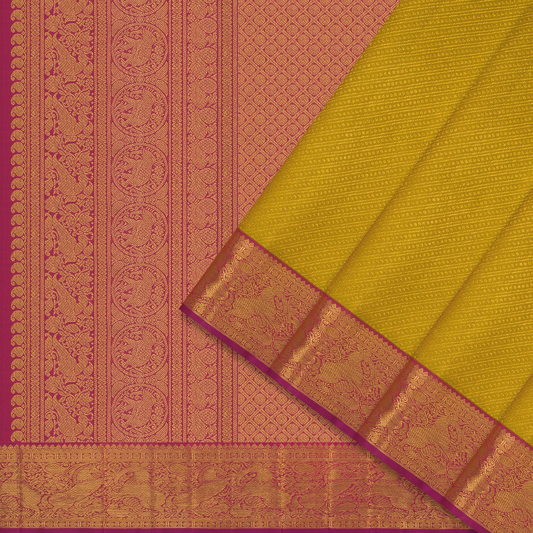 Kanakavalli Kanjivaram Silk Sari 25-110-HS001-03911 - Cover View