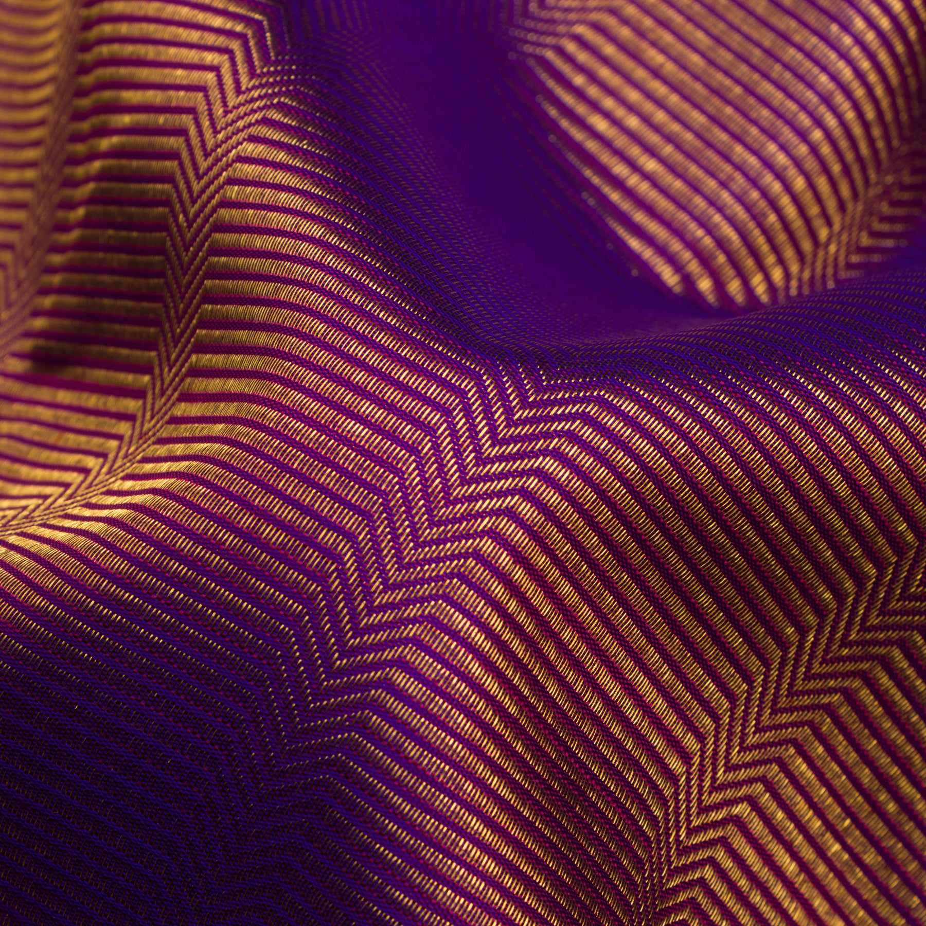 Kanakavalli Kanjivaram Silk Sari 25-110-HS001-03913 - Fabric View