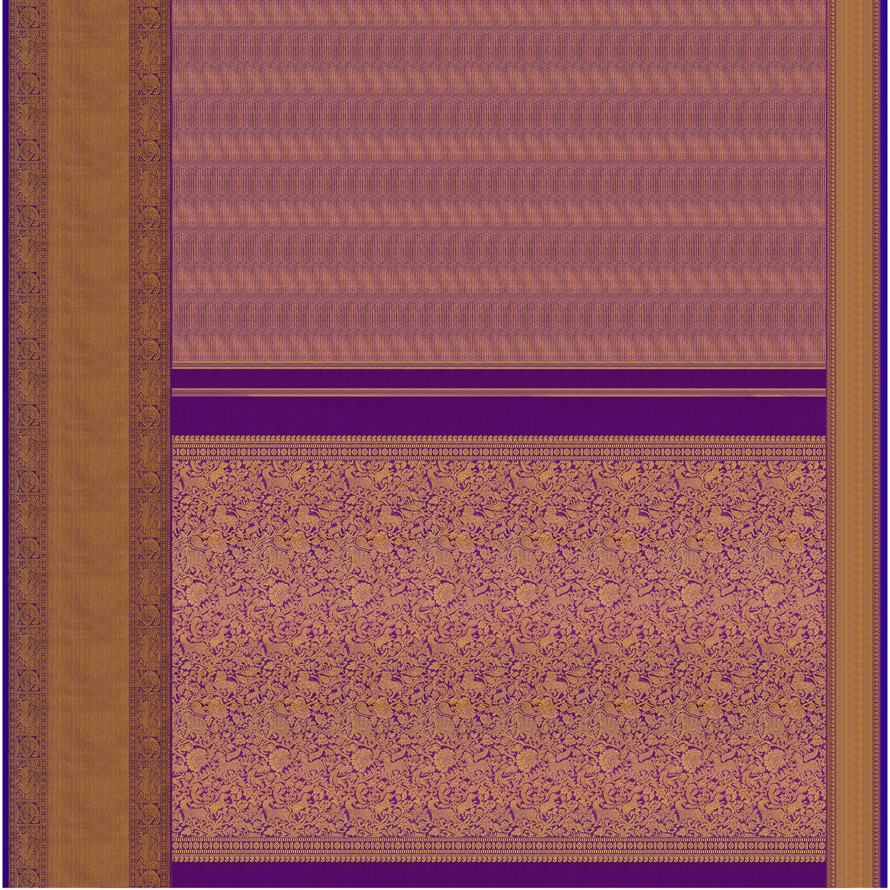 Kanakavalli Kanjivaram Silk Sari 25-110-HS001-03913 - Full View