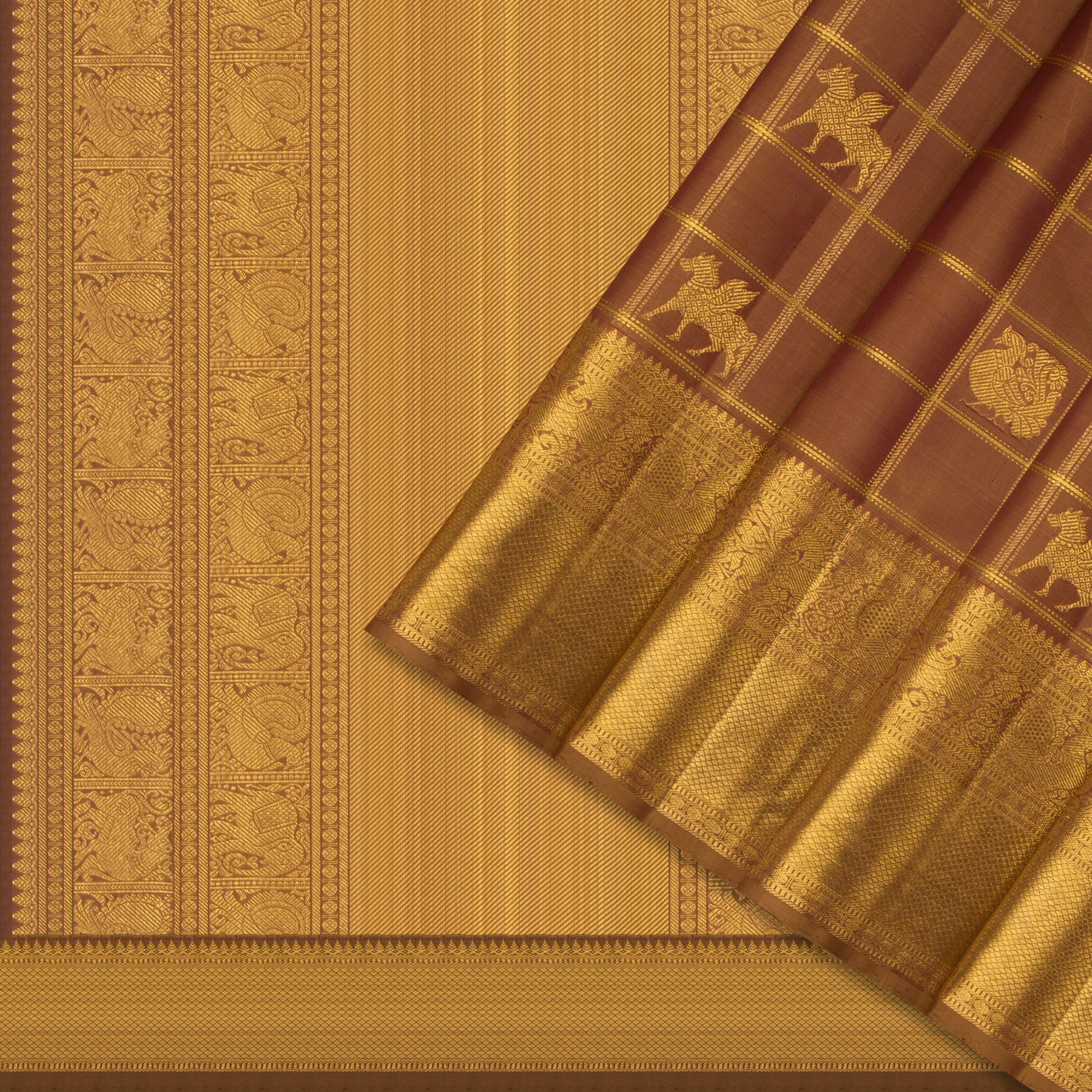 Kanakavalli Kanjivaram Silk Sari 25-110-HS001-03942 - Cover View