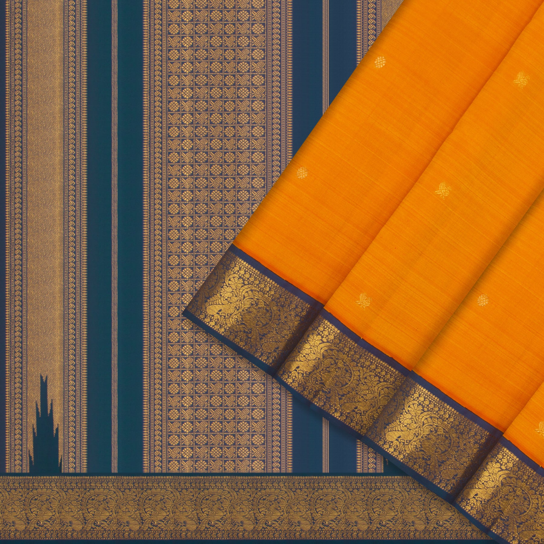 Kanakavalli Kanjivaram Silk Sari 25-110-HS001-03969 - Cover View