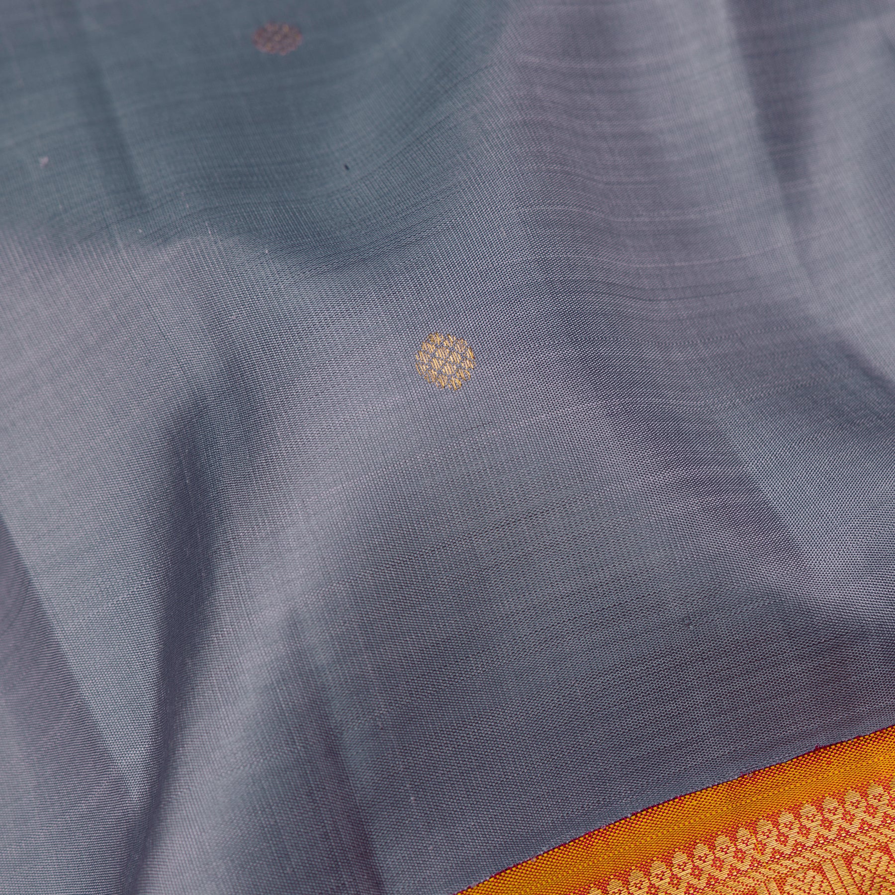Kanakavalli Kanjivaram Silk Sari 25-110-HS001-03972 - Fabric View