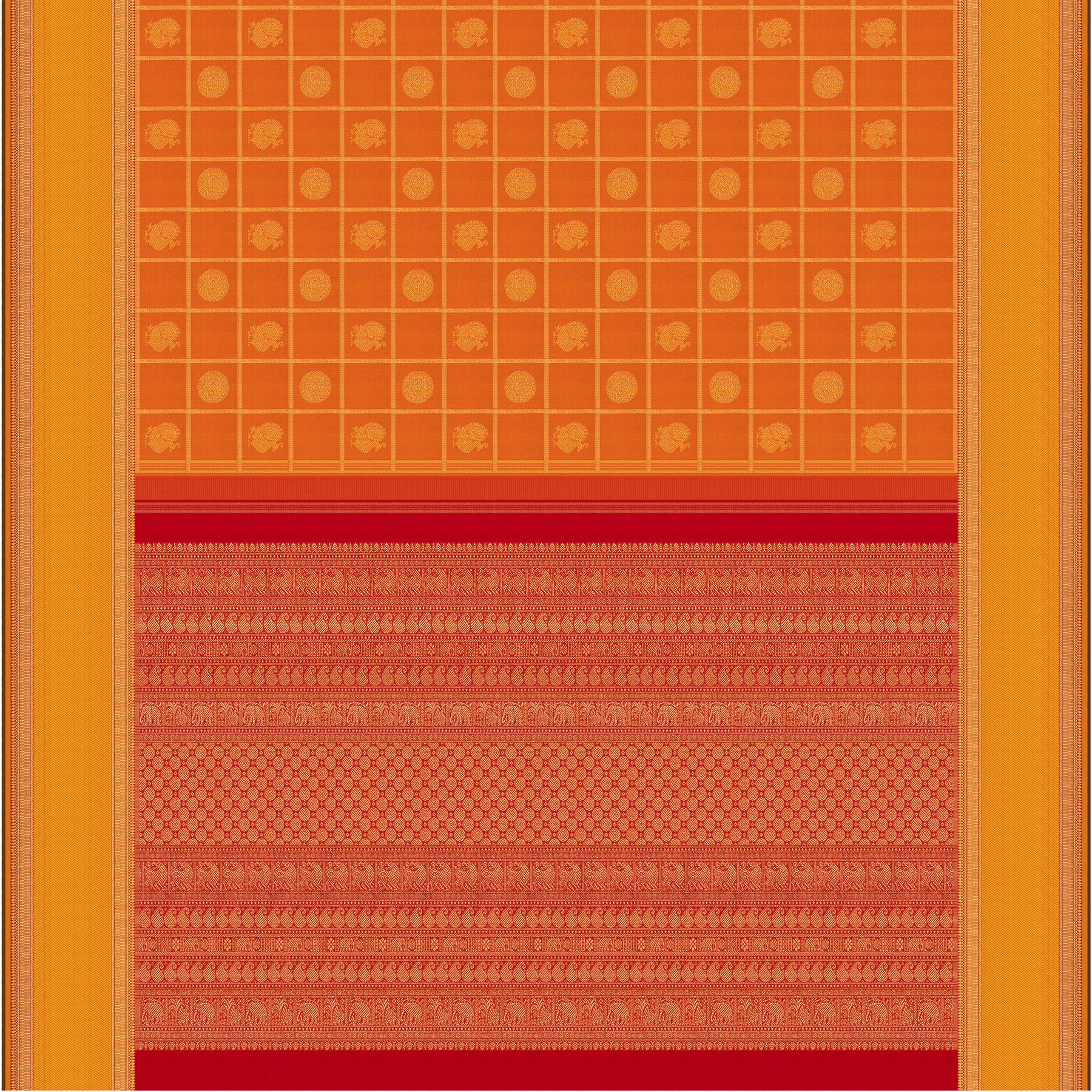 Kanakavalli Kanjivaram Silk Sari 25-110-HS001-03974 - Full View