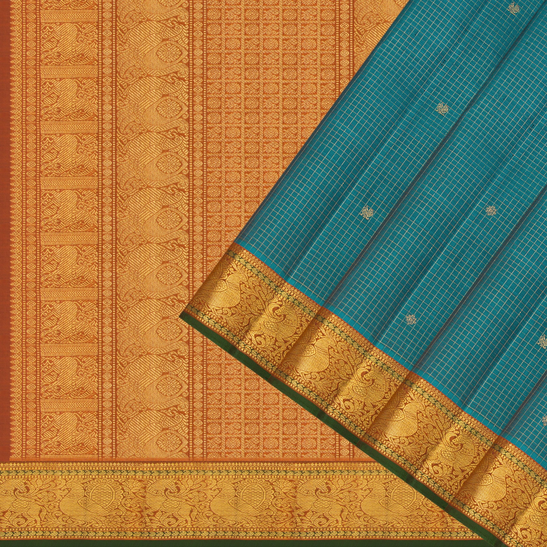 Kanakavalli Kanjivaram Silk Sari 25-110-HS001-03989 - Cover View