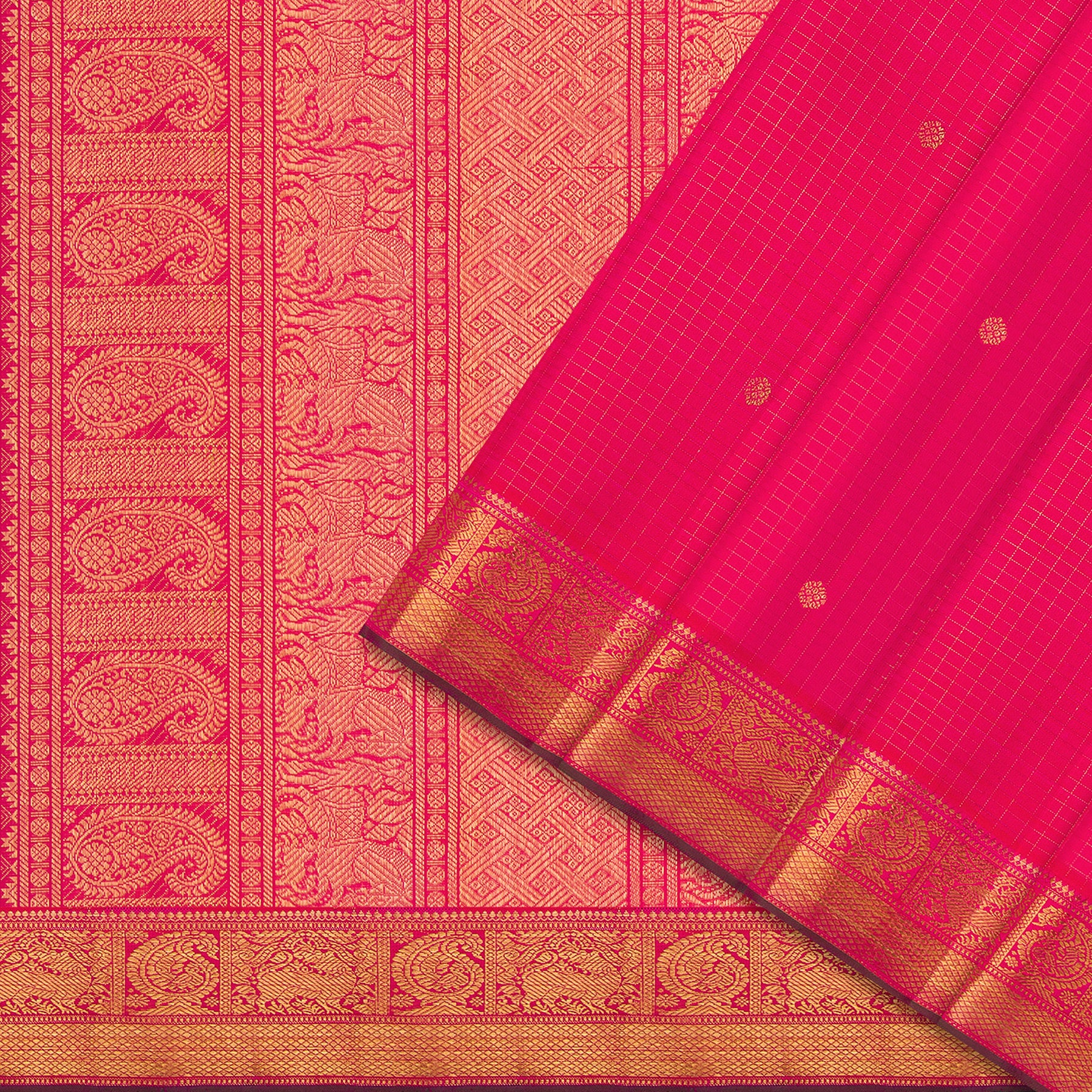 Kanakavalli Kanjivaram Silk Sari 25-110-HS001-03994 - Cover View