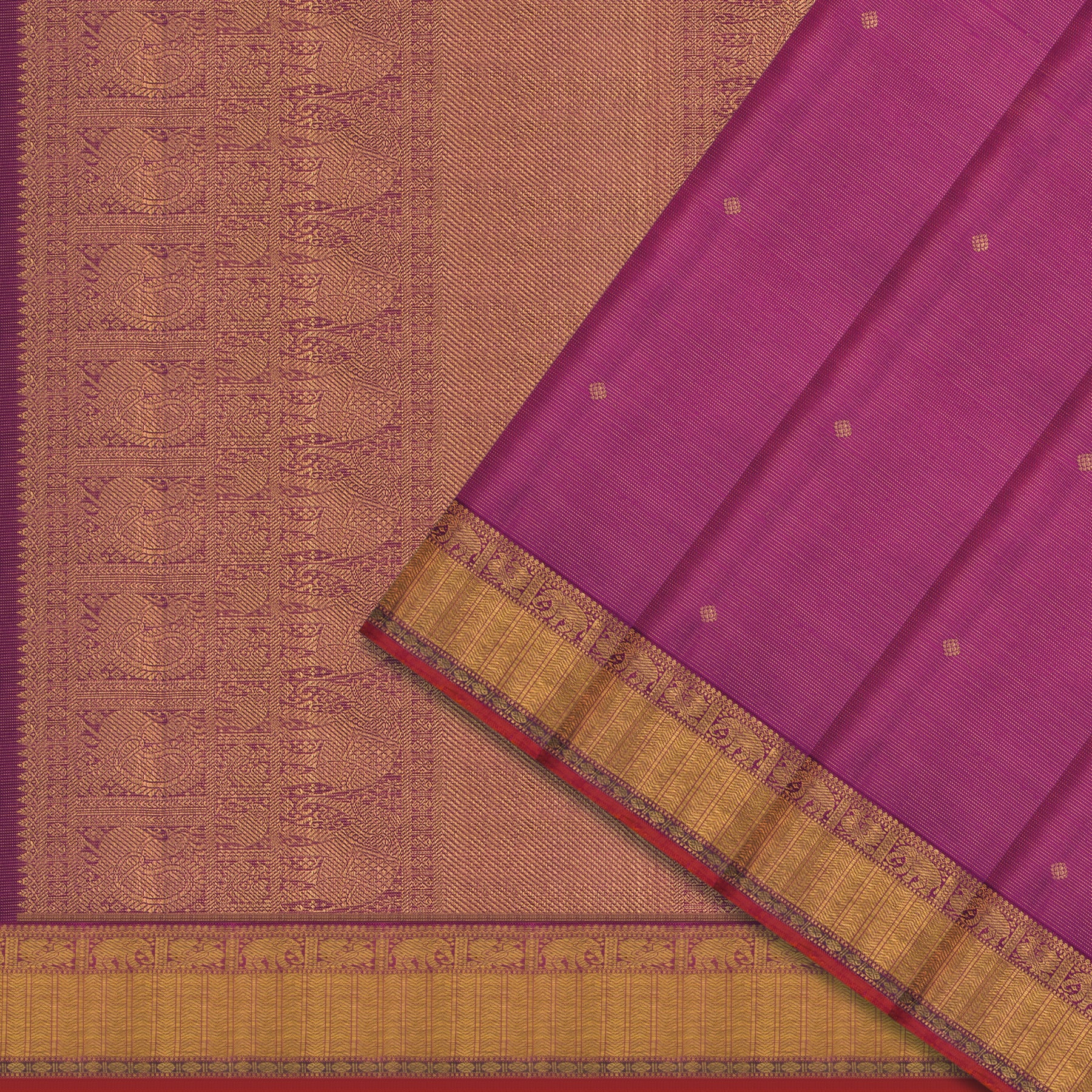 Kanakavalli Kanjivaram Silk Sari 25-110-HS001-04000 - Cover View