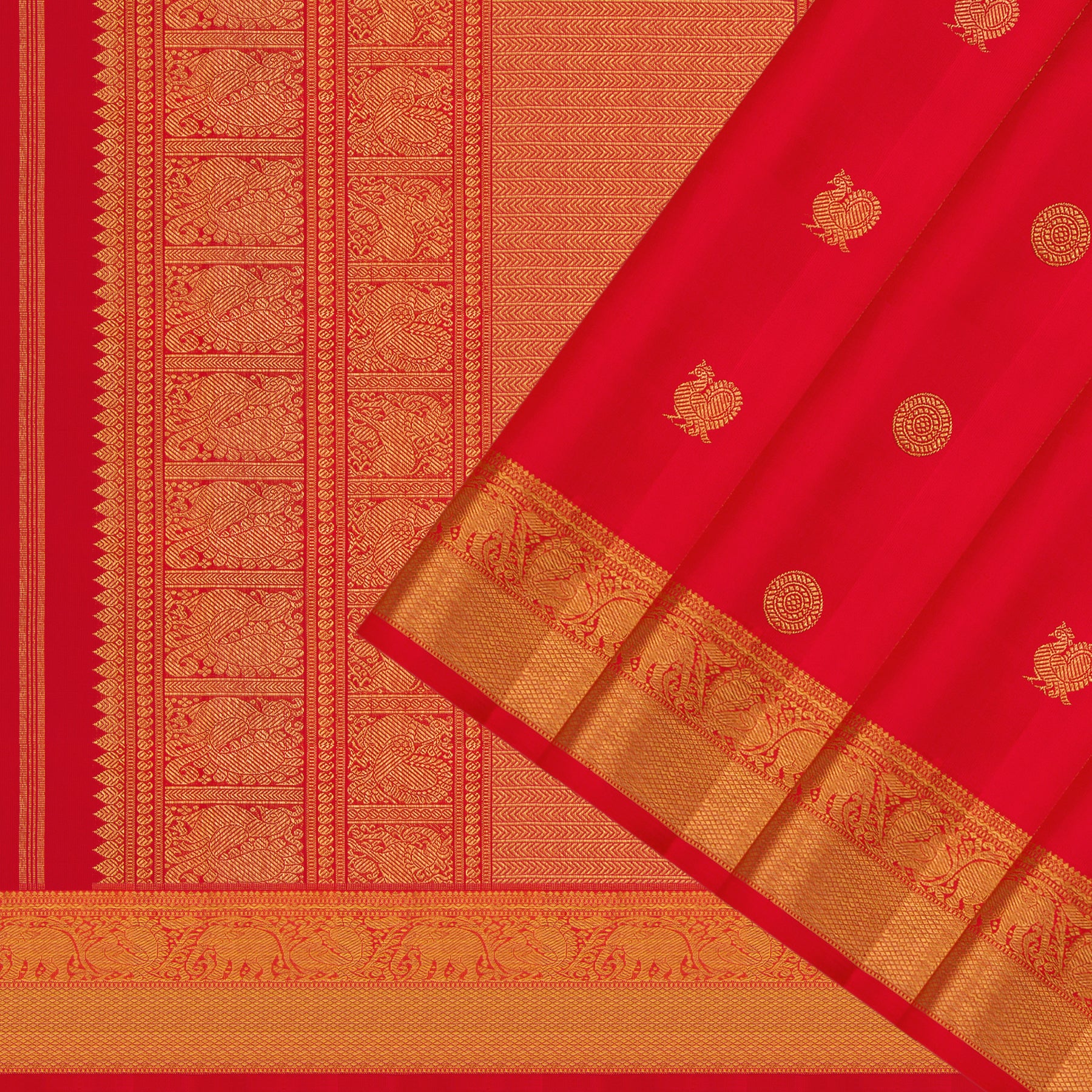 Kanakavalli Kanjivaram Silk Sari 25-110-HS001-04012 - Cover View