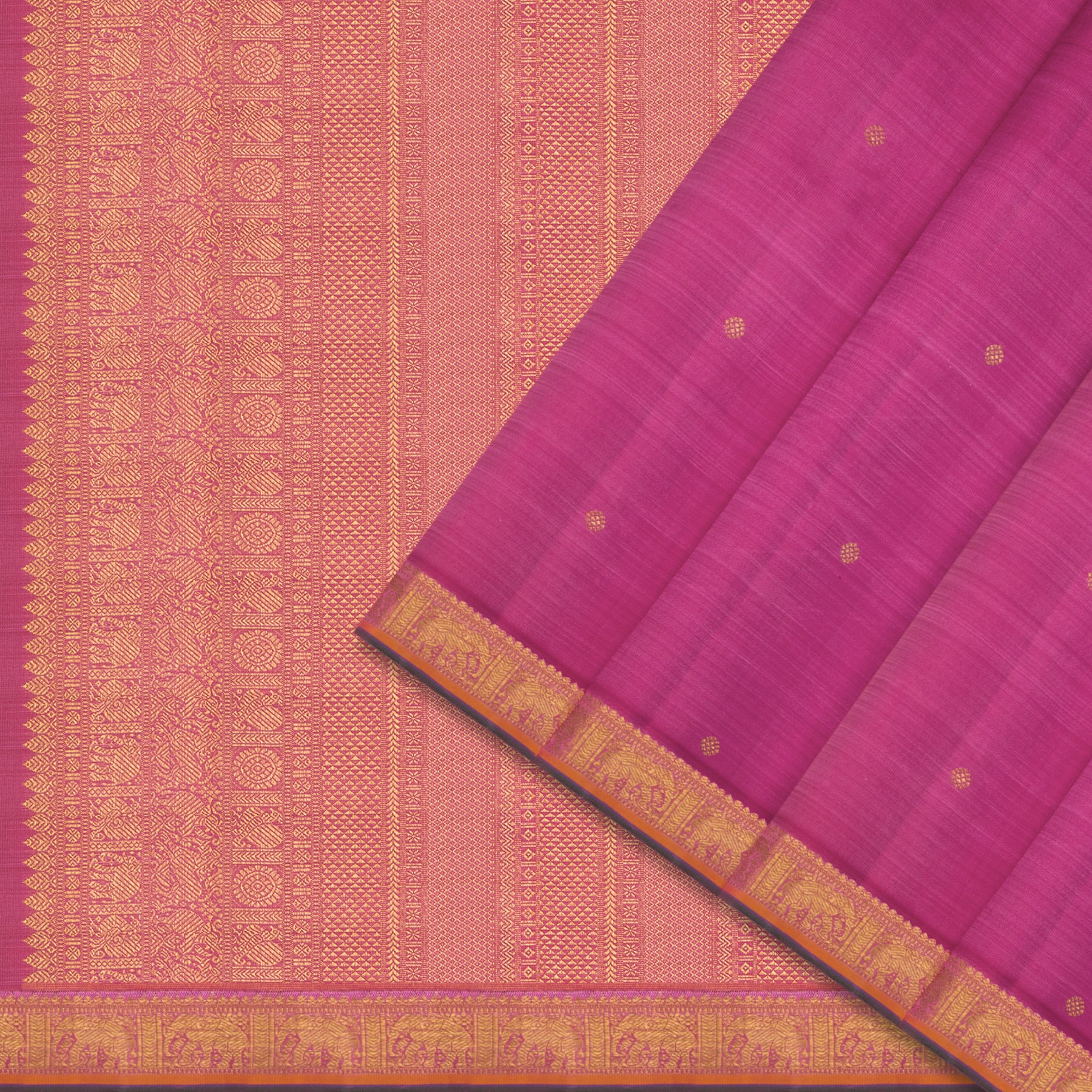Kanakavalli Kanjivaram Silk Sari 25-110-HS001-04024 - Cover View