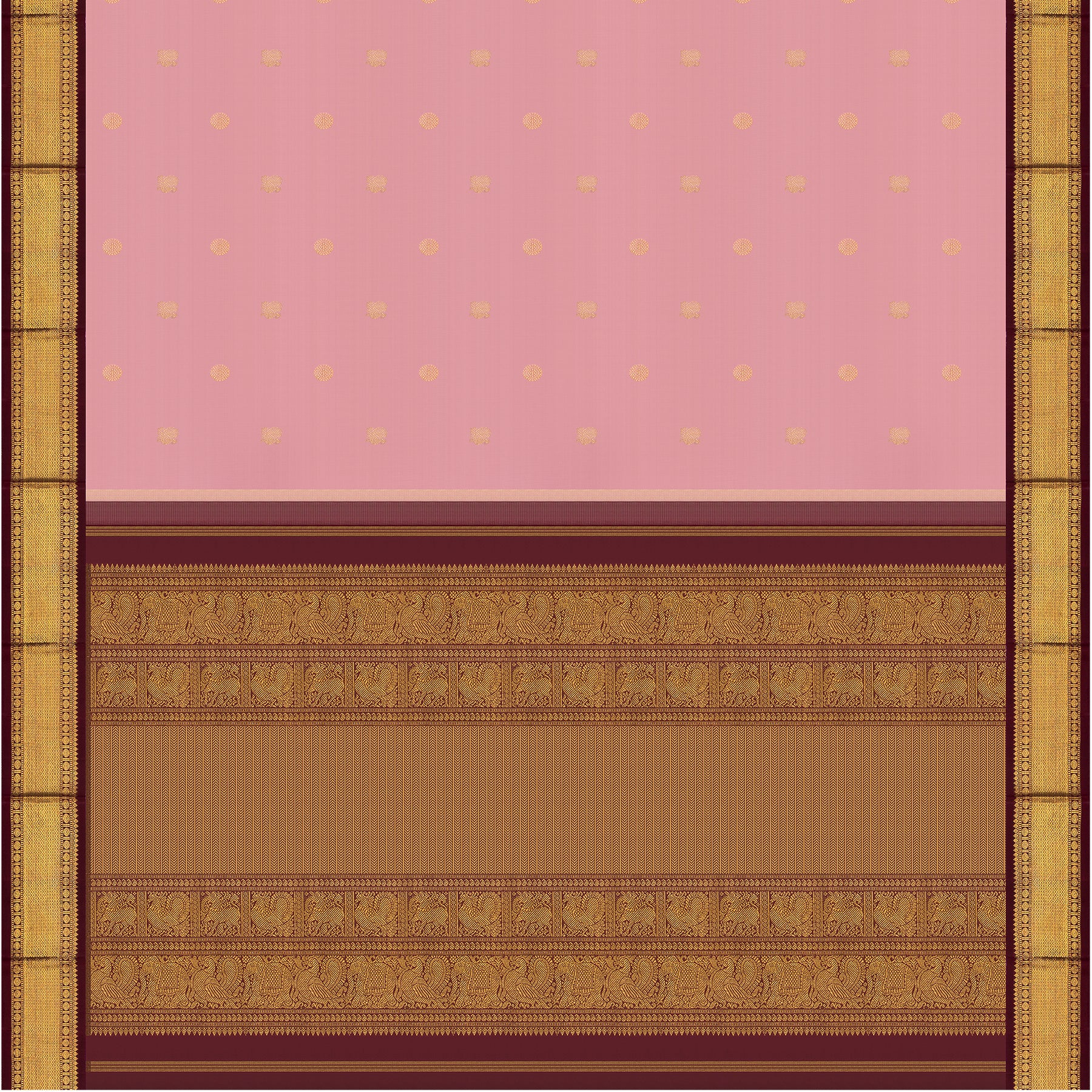 Kanakavalli Kanjivaram Silk Sari 25-110-HS001-04033 - Full View