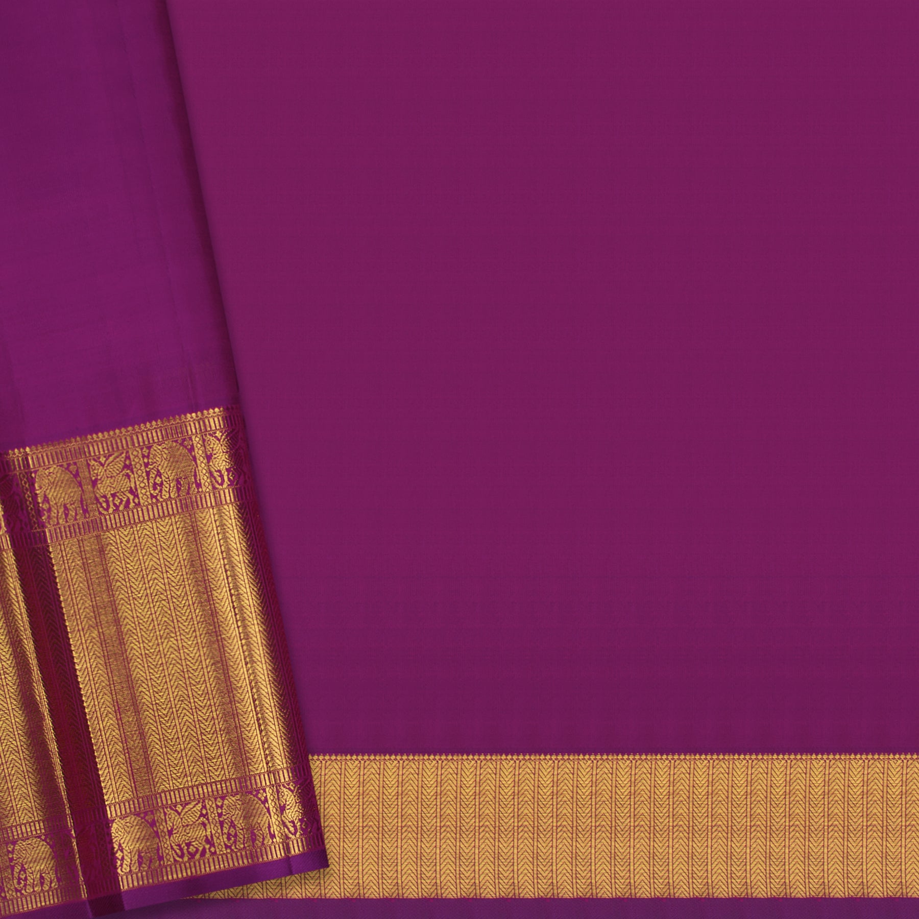 Kanakavalli Kanjivaram Silk Sari 25-110-HS001-04416 - Blouse View