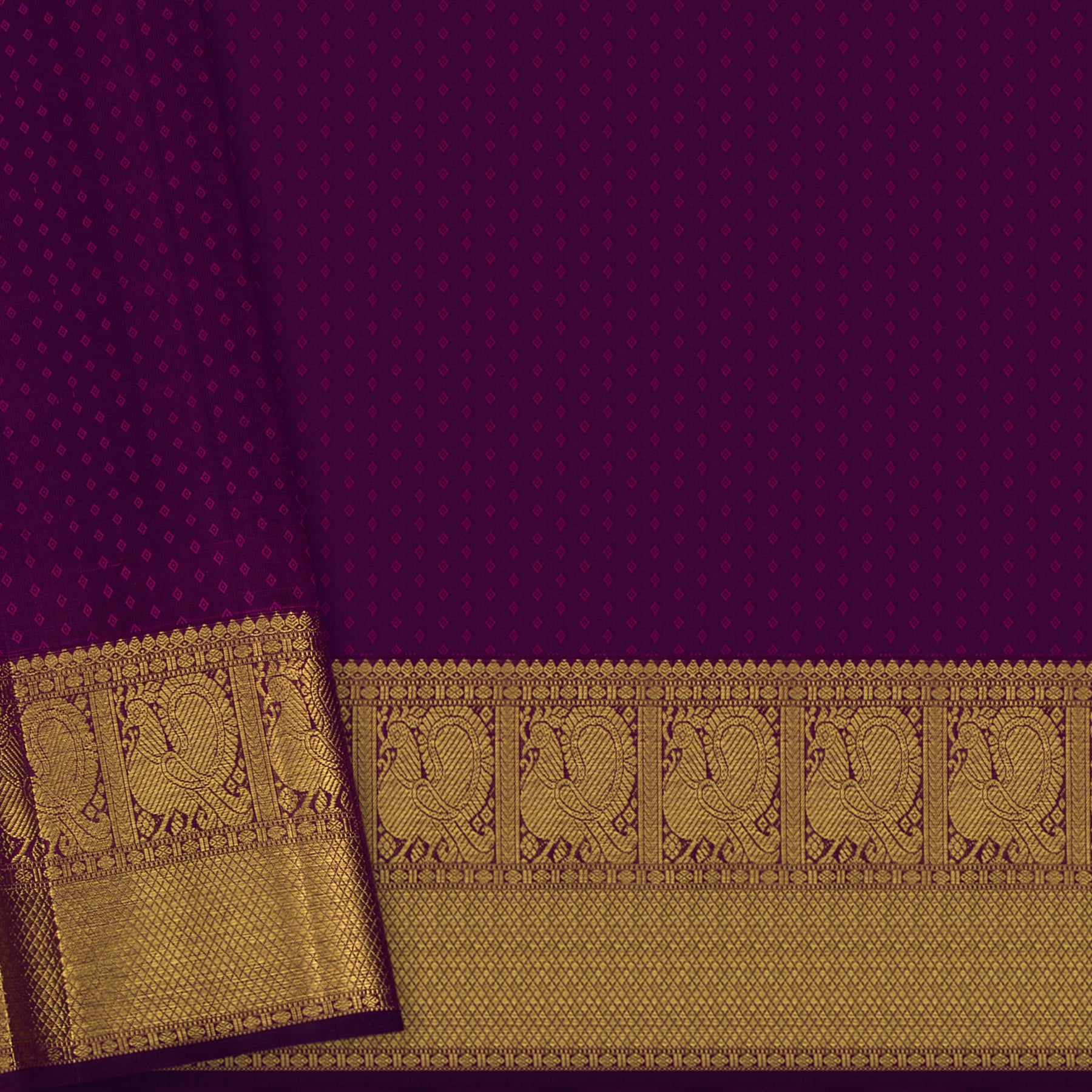 Kanakavalli Kanjivaram Silk Sari 25-110-HS001-04421 - Blouse View