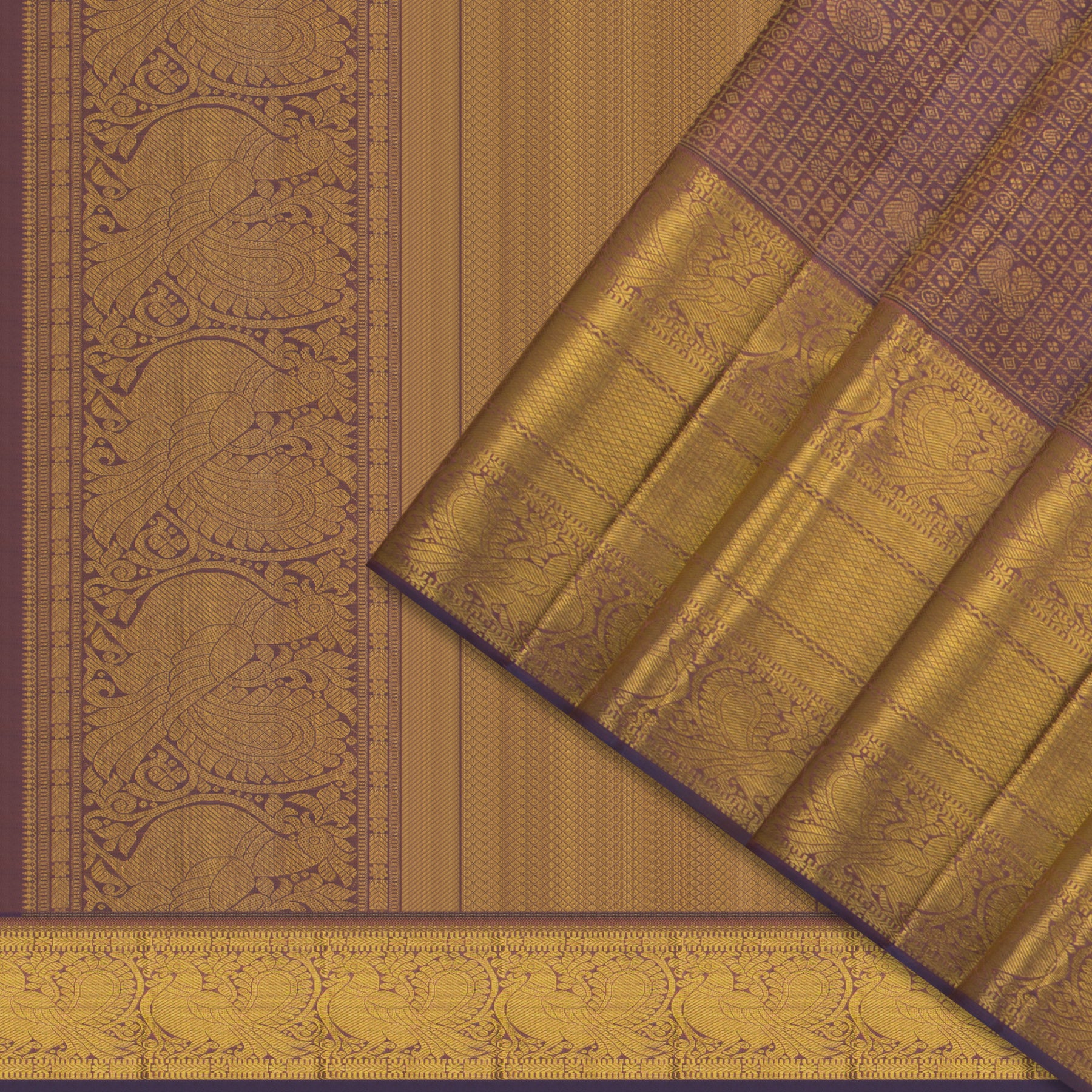 Kanakavalli Kanjivaram Silk Sari 25-110-HS001-04434 - Cover View