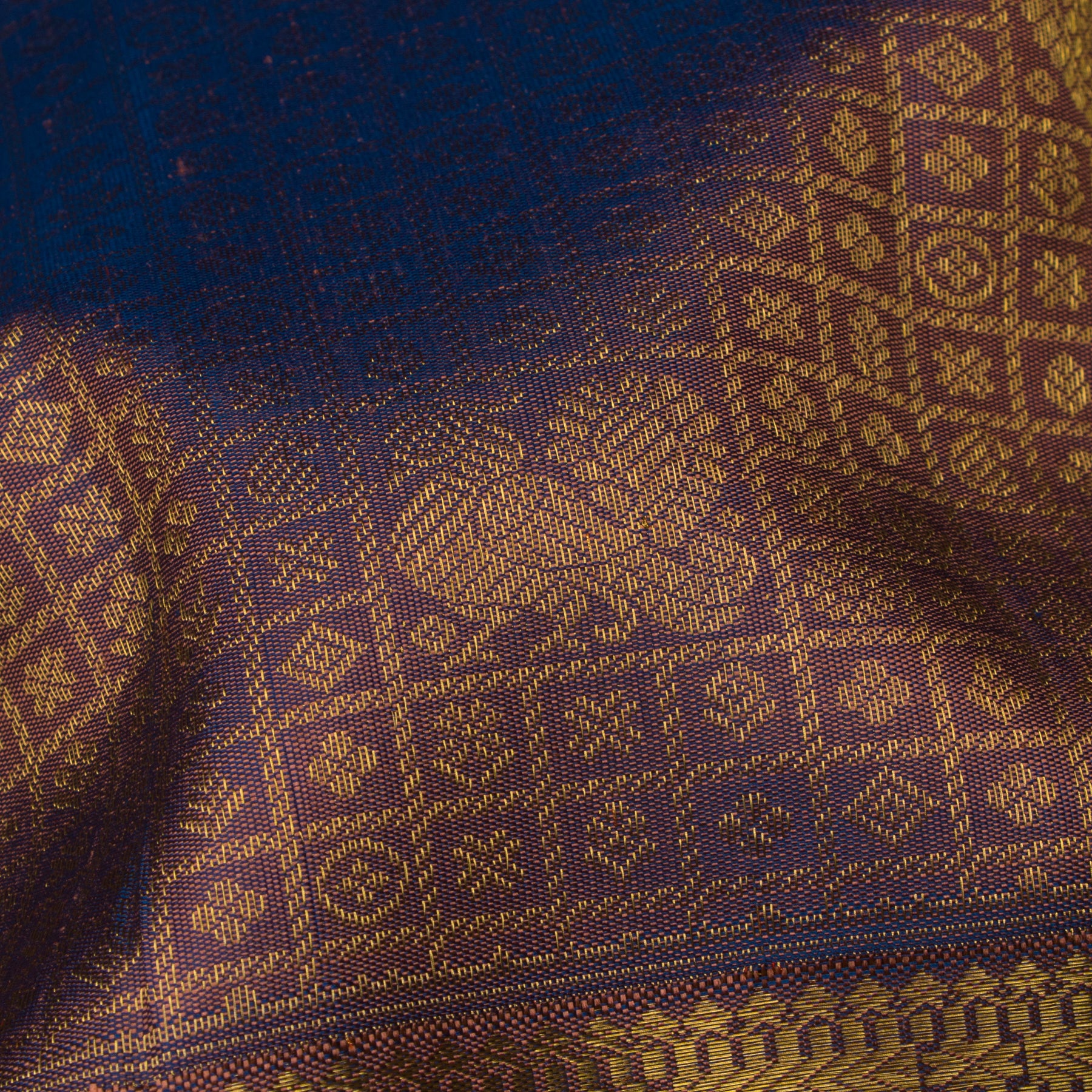 Kanakavalli Kanjivaram Silk Sari 25-110-HS001-04434 - Fabric View