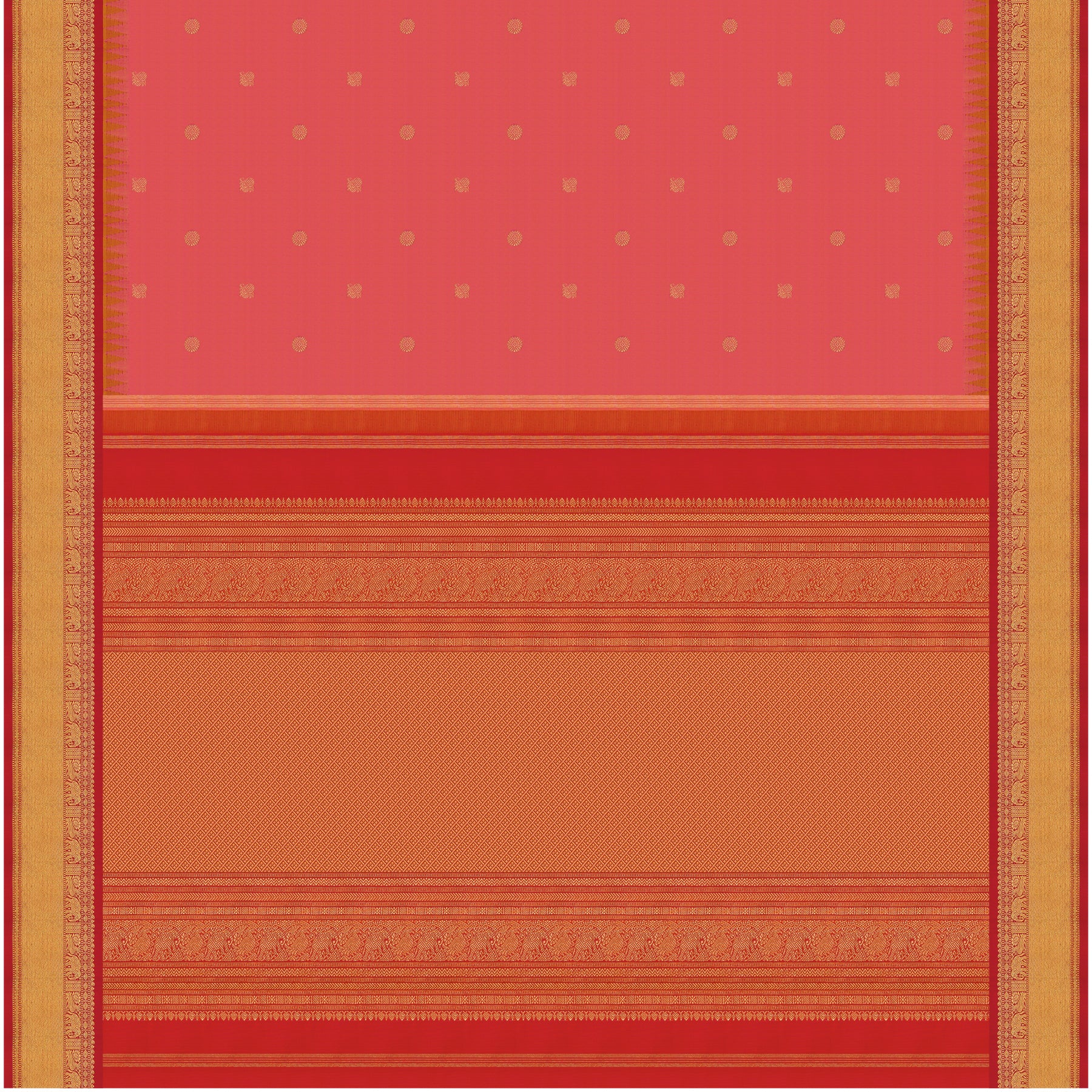 Kanakavalli Kanjivaram Silk Sari 25-110-HS001-04449 - Full View