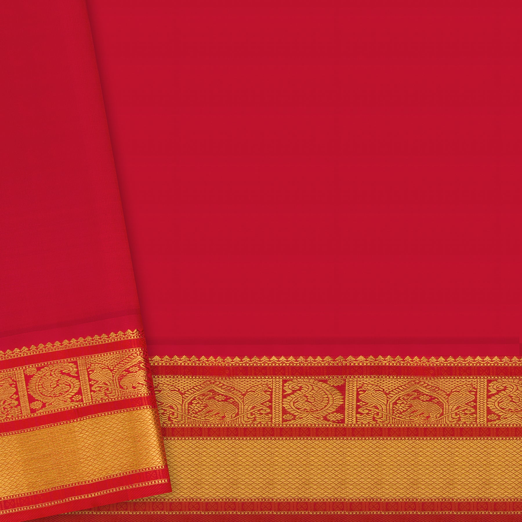 Kanakavalli Kanjivaram Silk Sari 25-110-HS001-04454 - Blouse View
