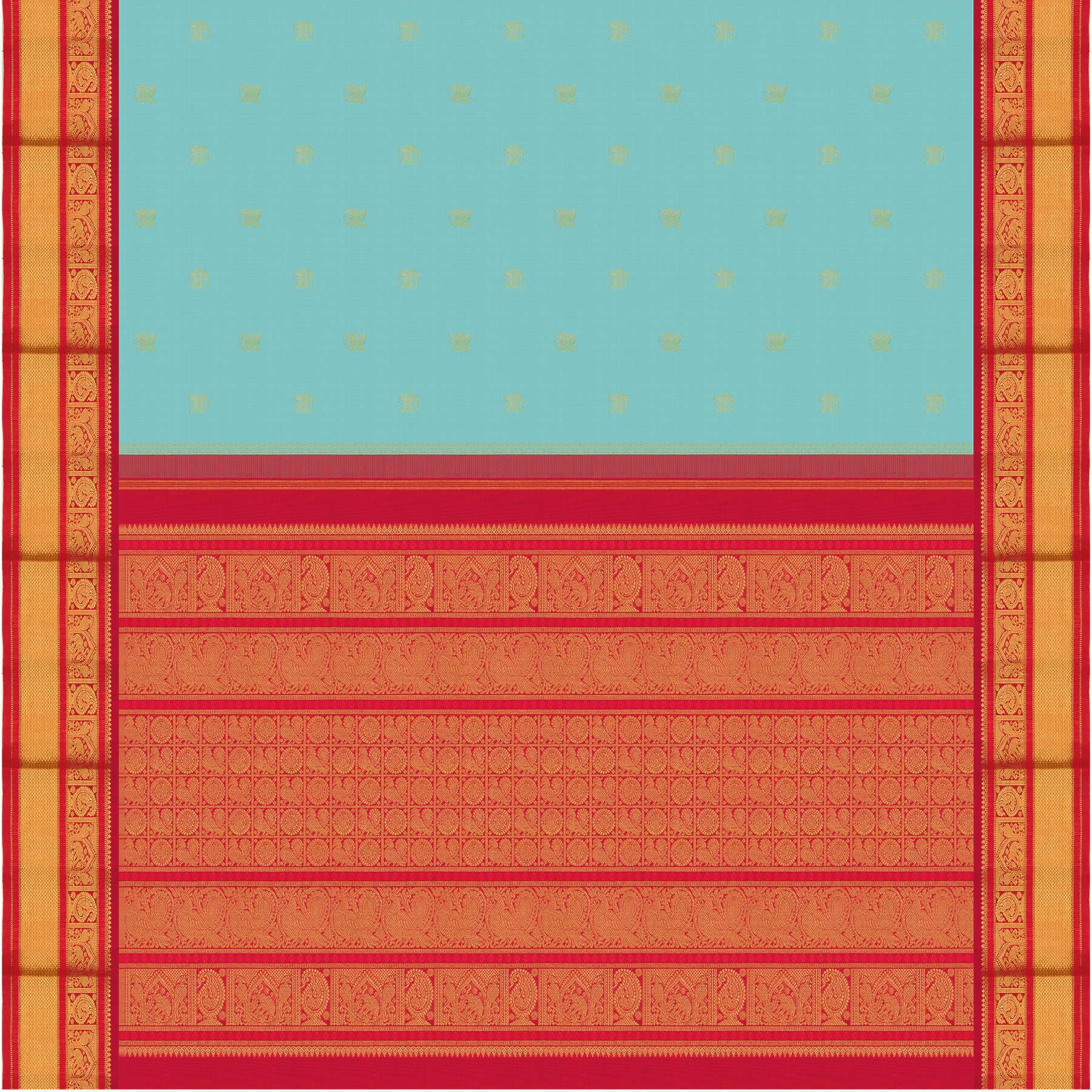 Kanakavalli Kanjivaram Silk Sari 25-110-HS001-04454 - Full View