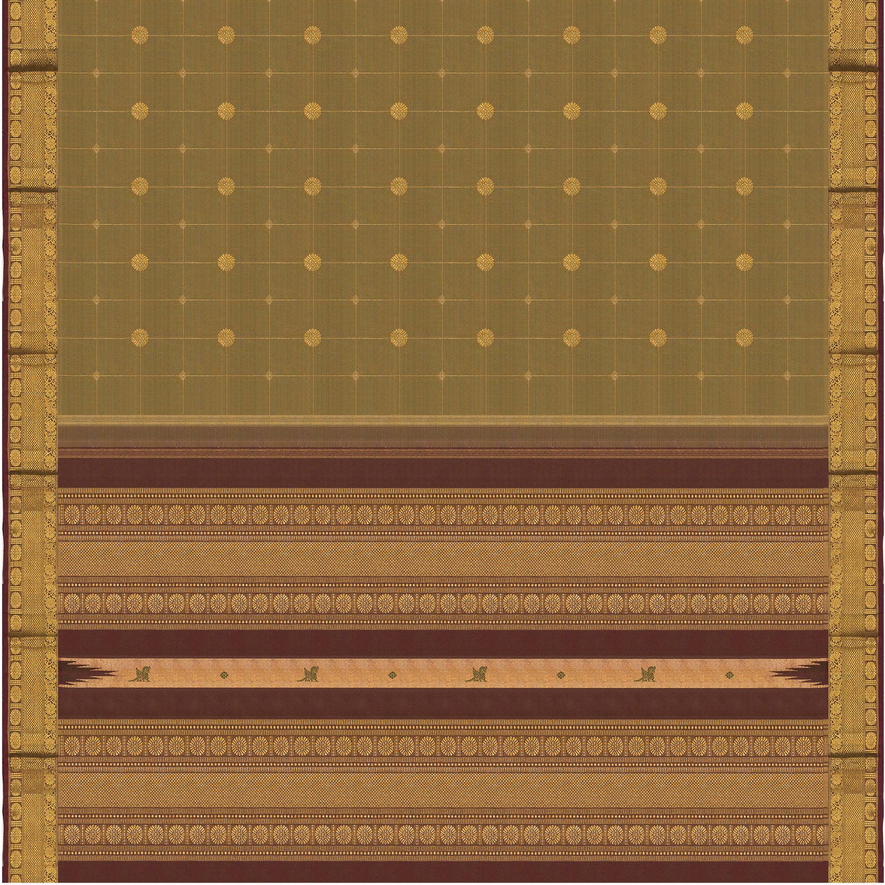 Kanakavalli Kanjivaram Silk Sari 25-110-HS001-04469 - Full View