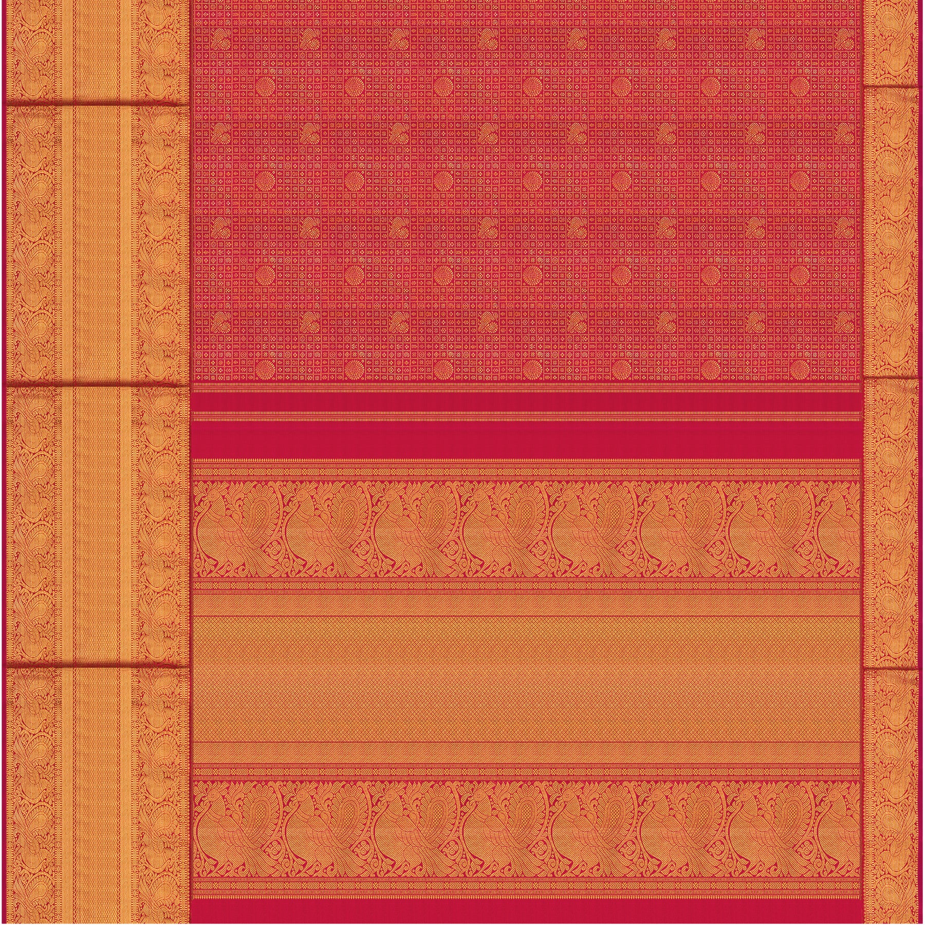 Kanakavalli Kanjivaram Silk Sari 25-110-HS001-05528 - Full View