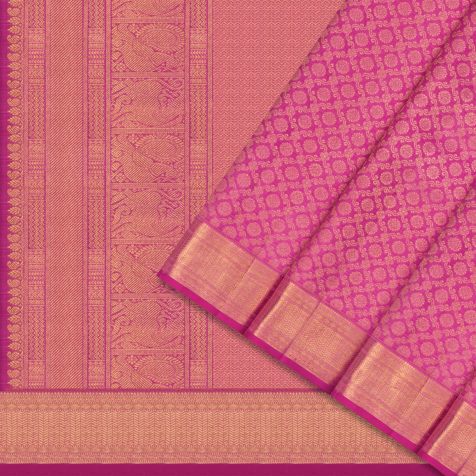 Kanakavalli Kanjivaram Silk Sari 25-110-HS001-05542 - Cover View