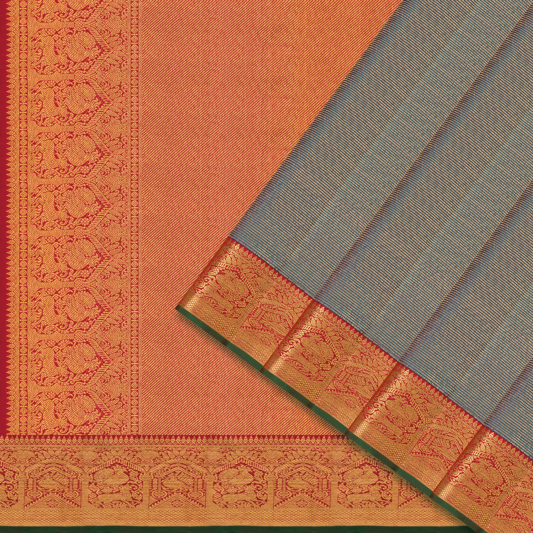 Kanakavalli Kanjivaram Silk Sari 25-110-HS001-05543 - Cover View