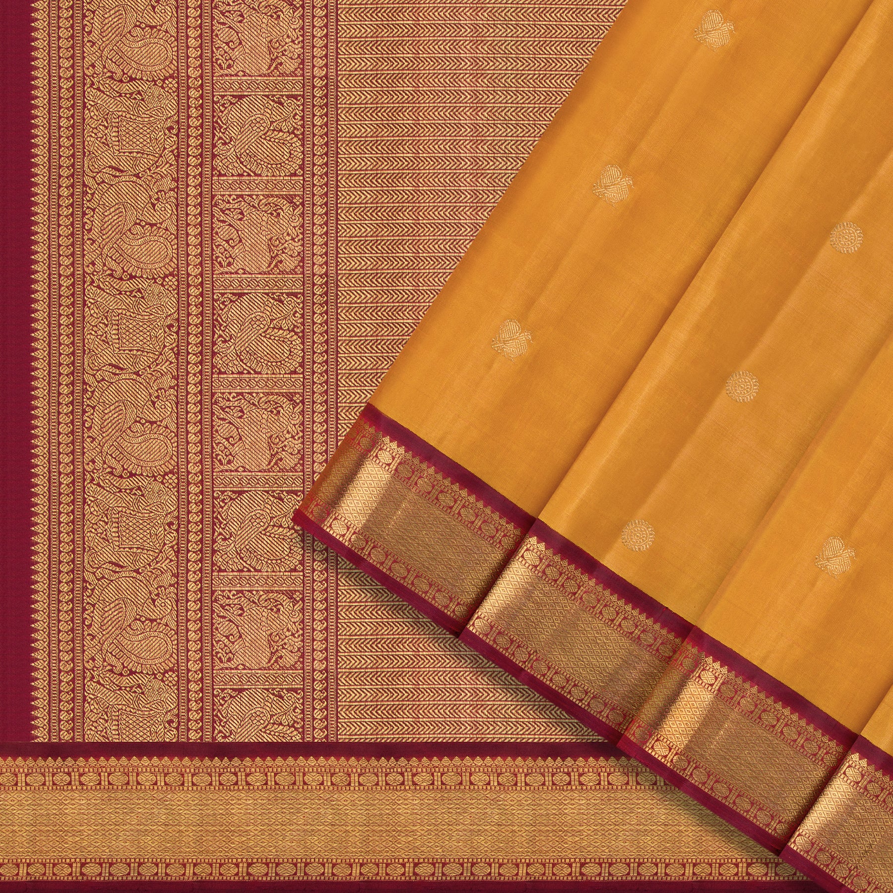 Kanakavalli Kanjivaram Silk Sari 25-110-HS001-05567 - Cover View