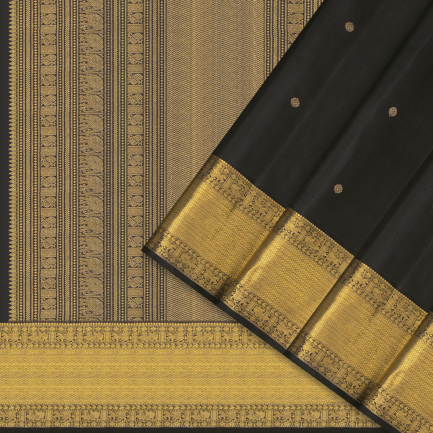 Kanakavalli Kanjivaram Silk Sari 25-110-HS001-05599 - Cover View