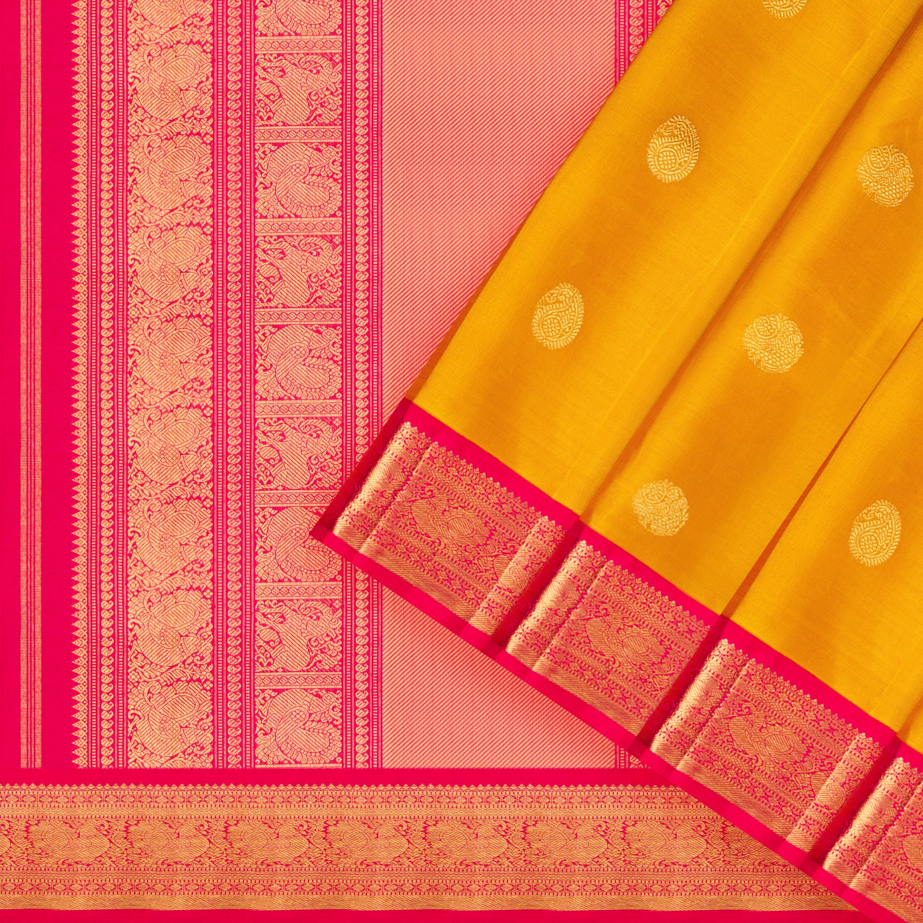 Kanakavalli Kanjivaram Silk Sari 25-110-HS001-05610 - Cover View