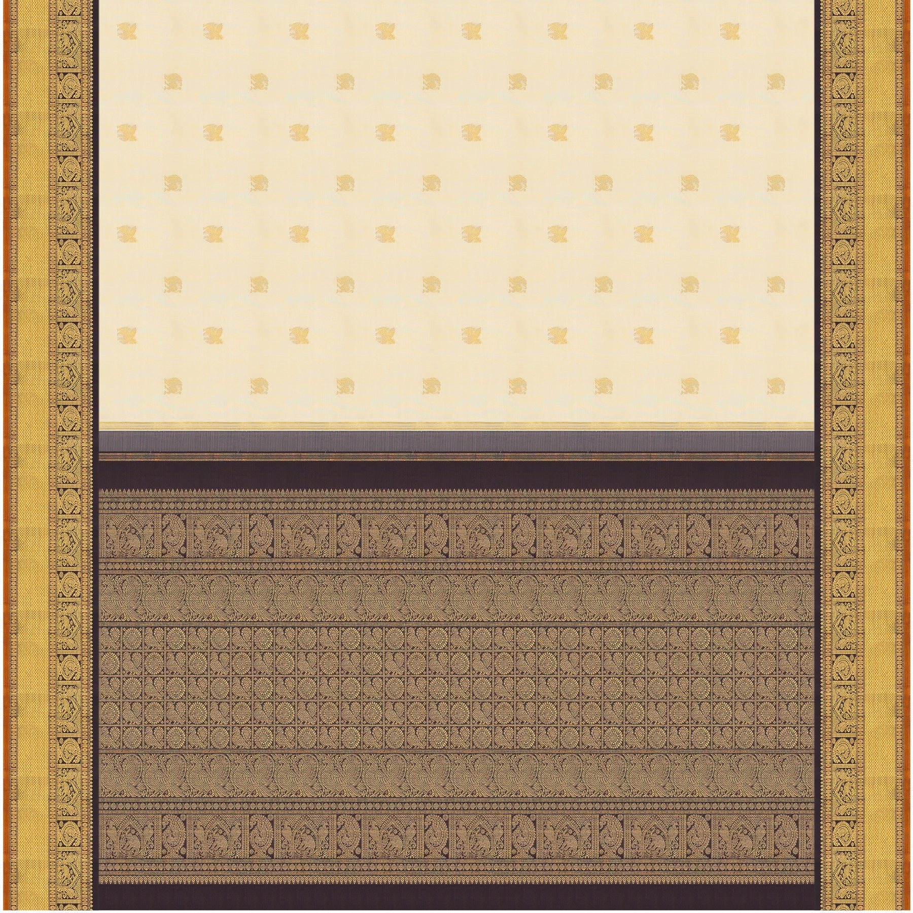 Kanakavalli Kanjivaram Silk Sari 25-110-HS001-05618 - Full View