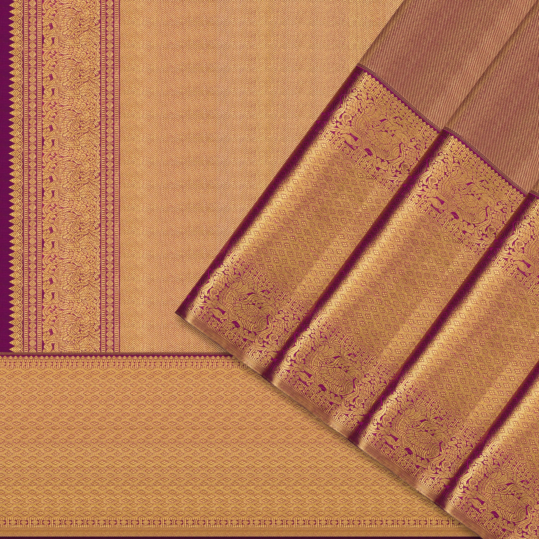Kanakavalli Kanjivaram Silk Sari 25-110-HS001-05626 - Cover View