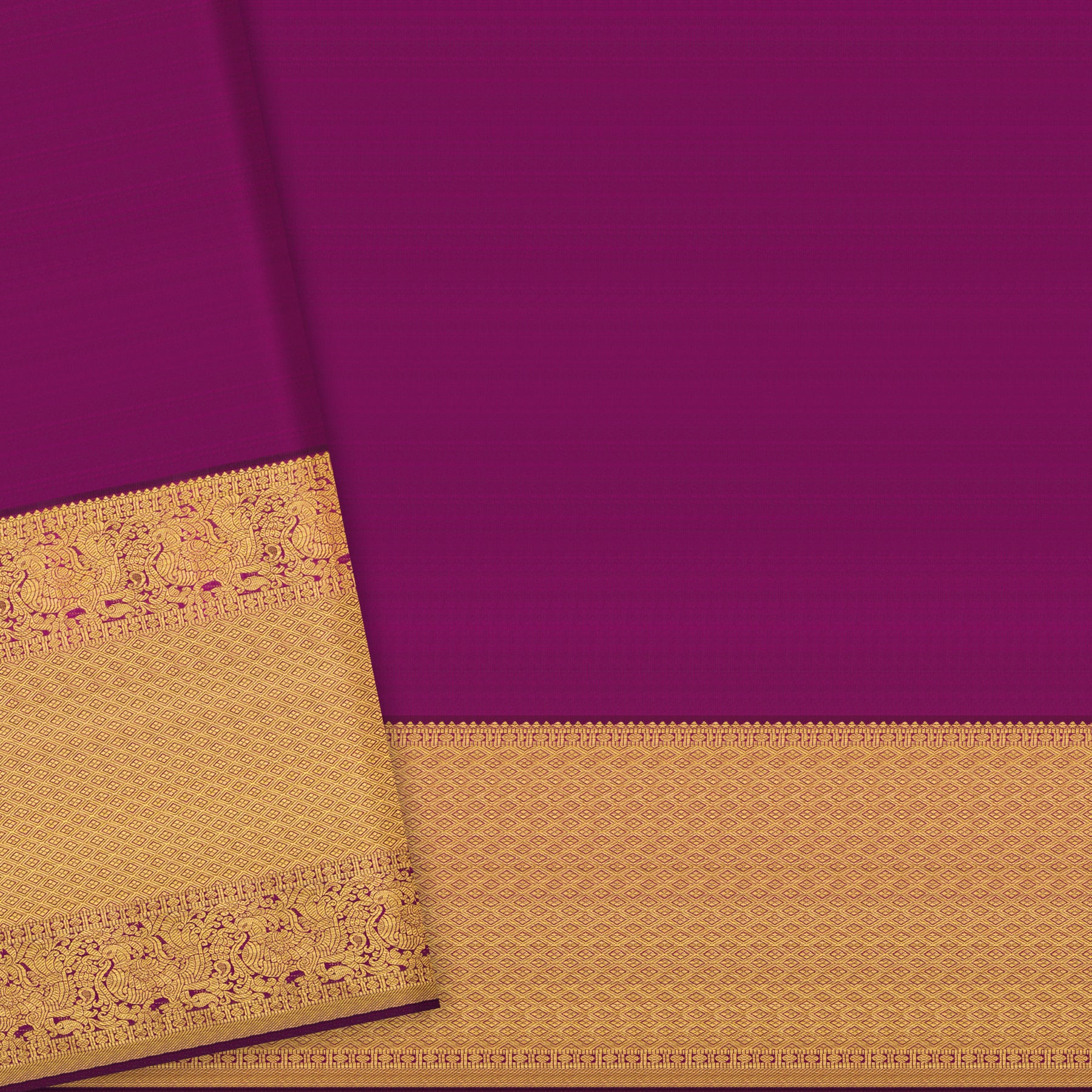 Kanakavalli Kanjivaram Silk Sari 25-110-HS001-05626 - Blouse View