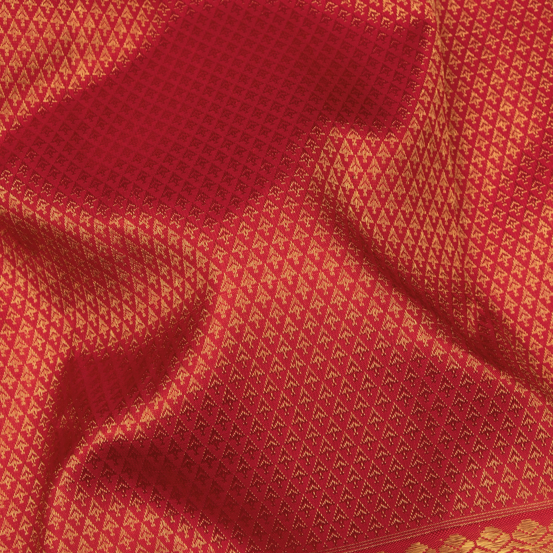 Kanakavalli Kanjivaram Silk Sari 25-110-HS001-05627 - Fabric View