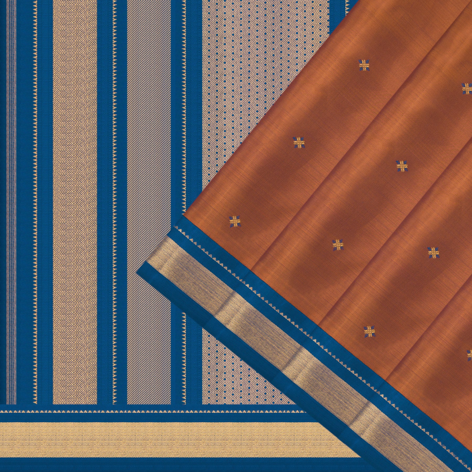 Kanakavalli Kanjivaram Silk Sari 25-110-HS001-06086 - Cover View