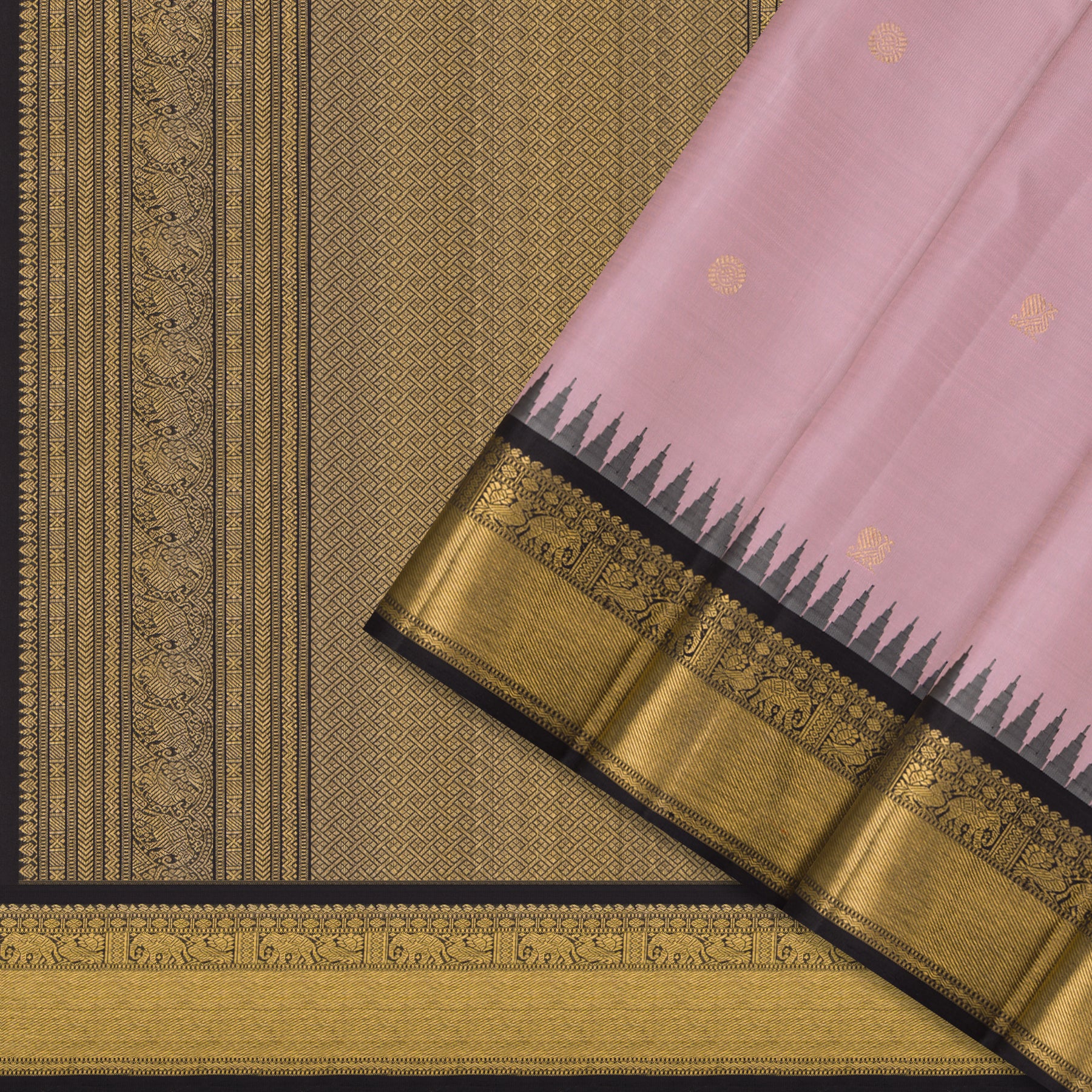 Kanakavalli Kanjivaram Silk Sari 25-110-HS001-06103 - Cover View
