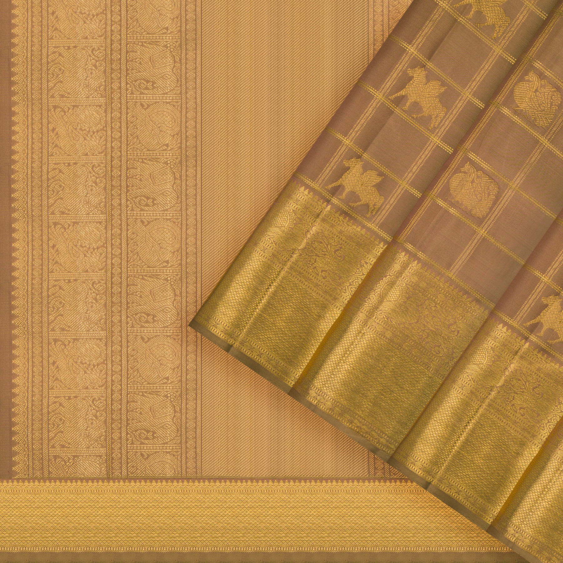 Kanakavalli Kanjivaram Silk Sari 25-110-HS001-06129 - Cover View