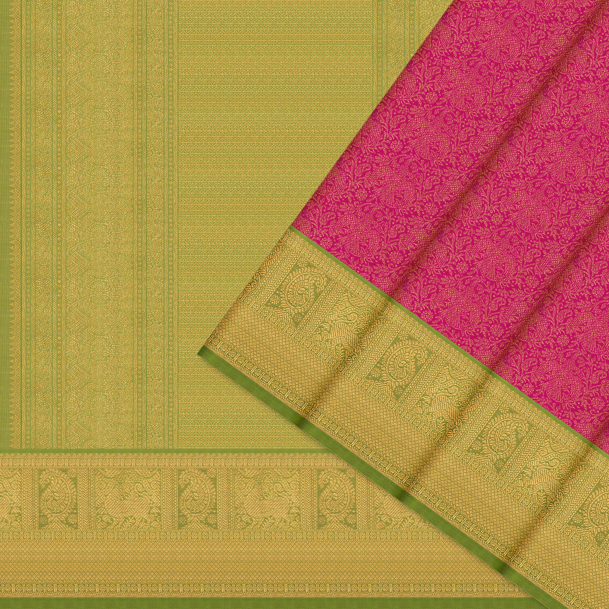 Kanakavalli Kanjivaram Silk Sari 25-110-HS001-06136 - Cover View